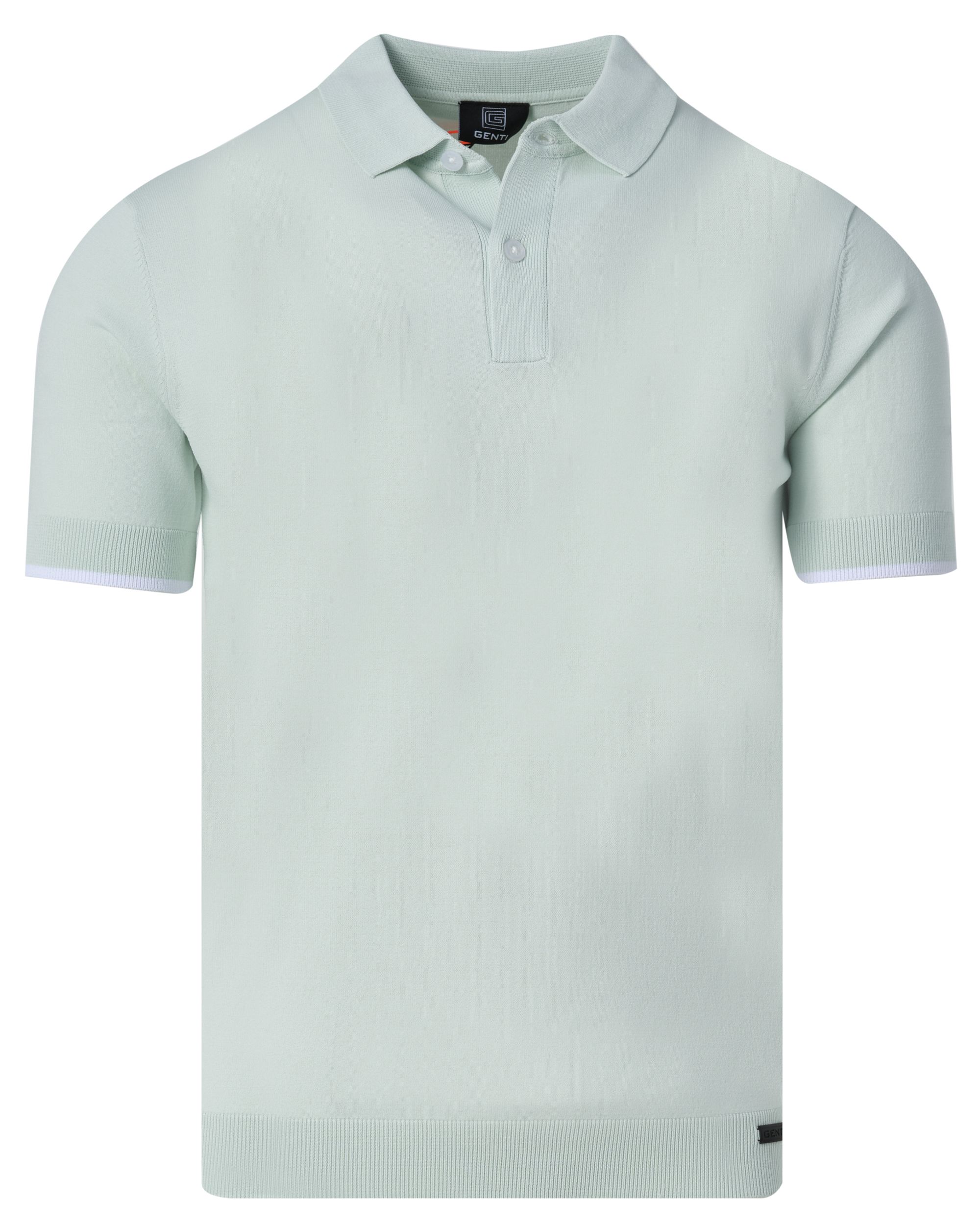 Genti Polo KM Licht groen 083864-001-L