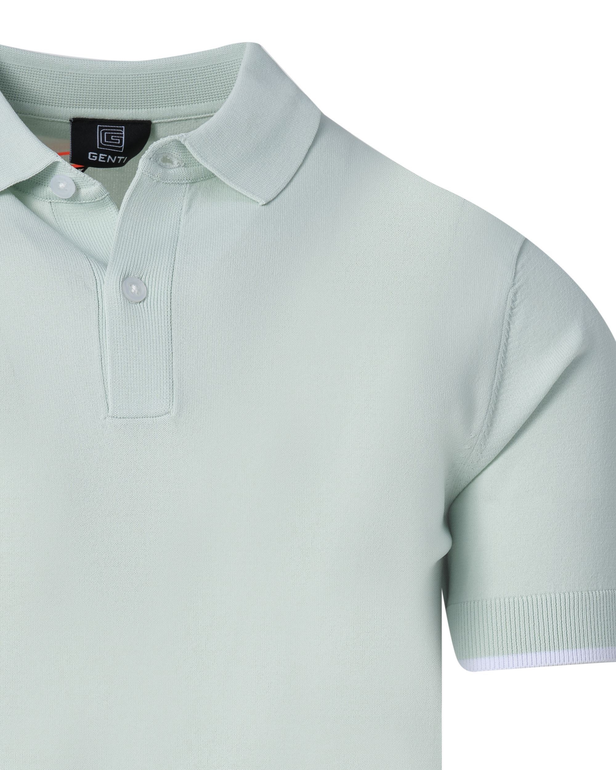 Genti Polo KM Licht groen 083864-001-L