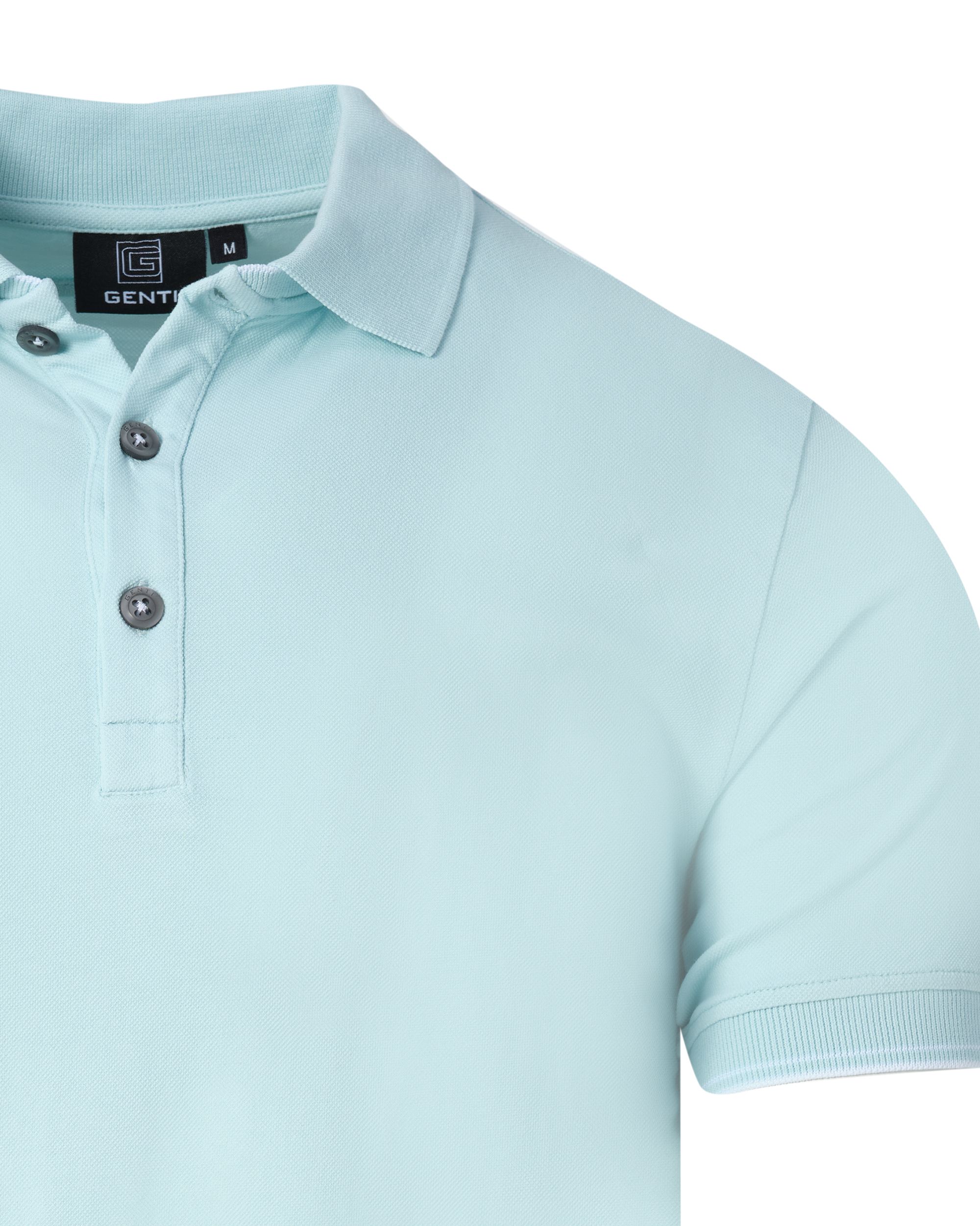 Genti Polo KM Licht groen 083876-001-L