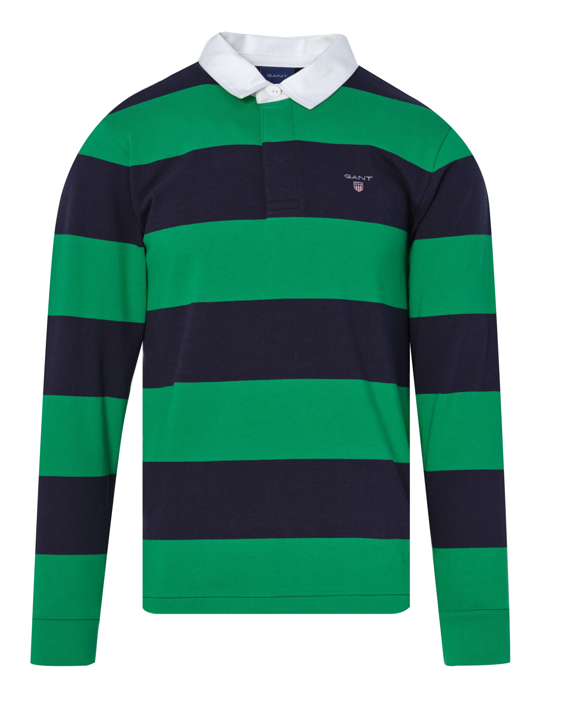 GANT Rugby Groen streep 083895-001-L