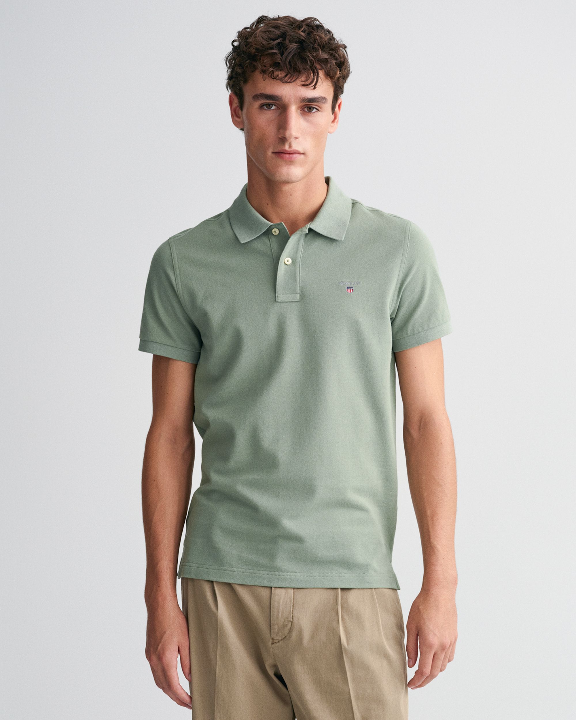 GANT Polo KM Groen 083918-001-L