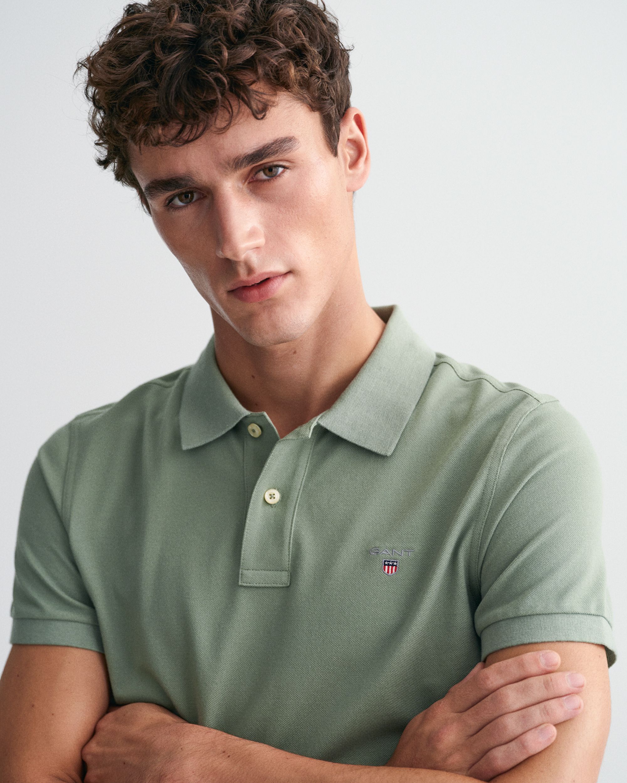 GANT Polo KM Groen 083918-001-L