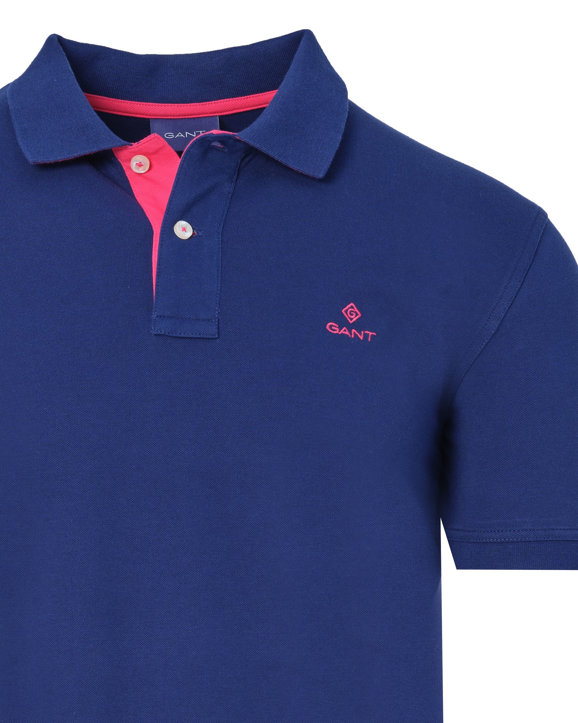 GANT Polo KM Donker blauw 083925-001-L