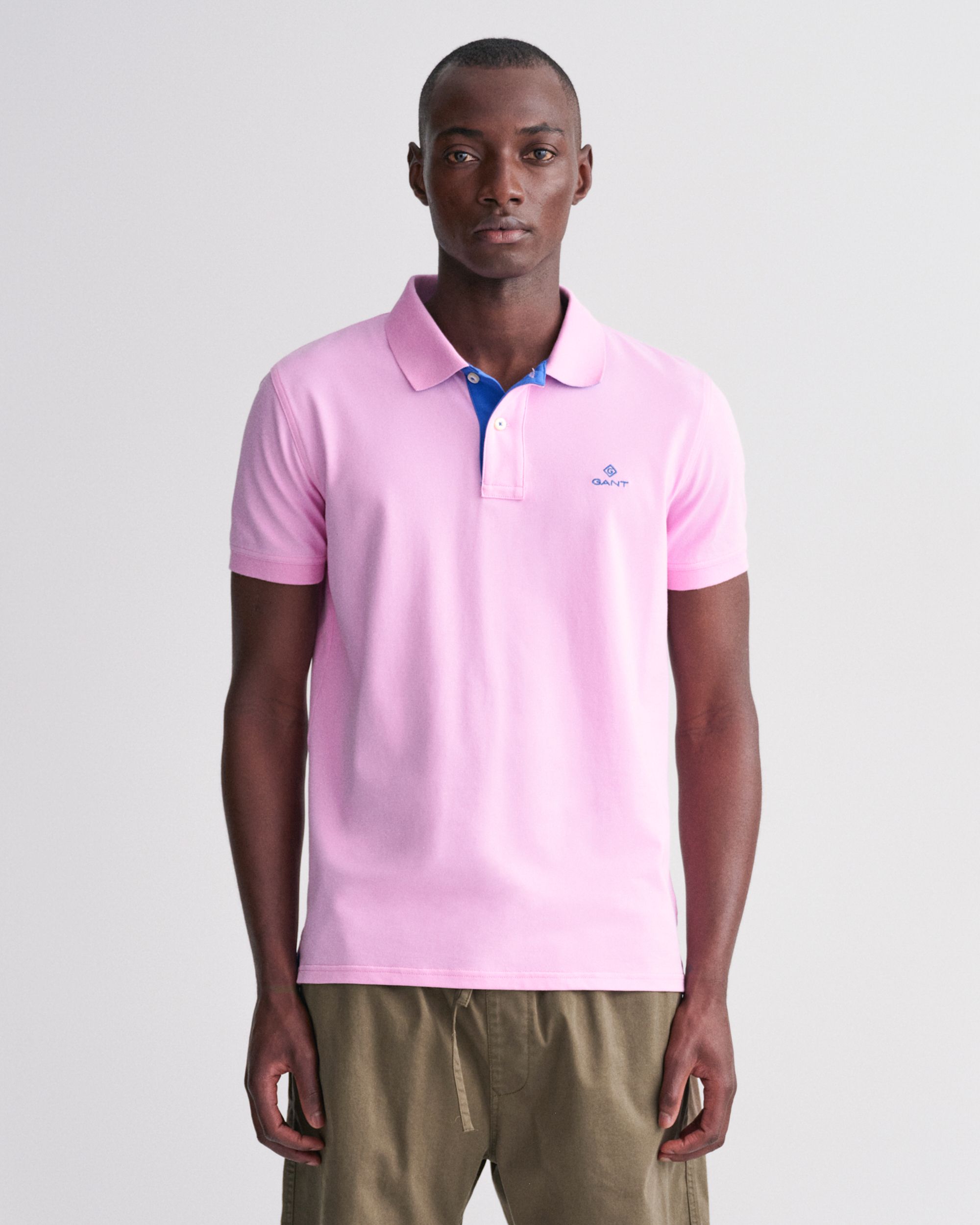 GANT Polo KM Fel roze 083926-001-L