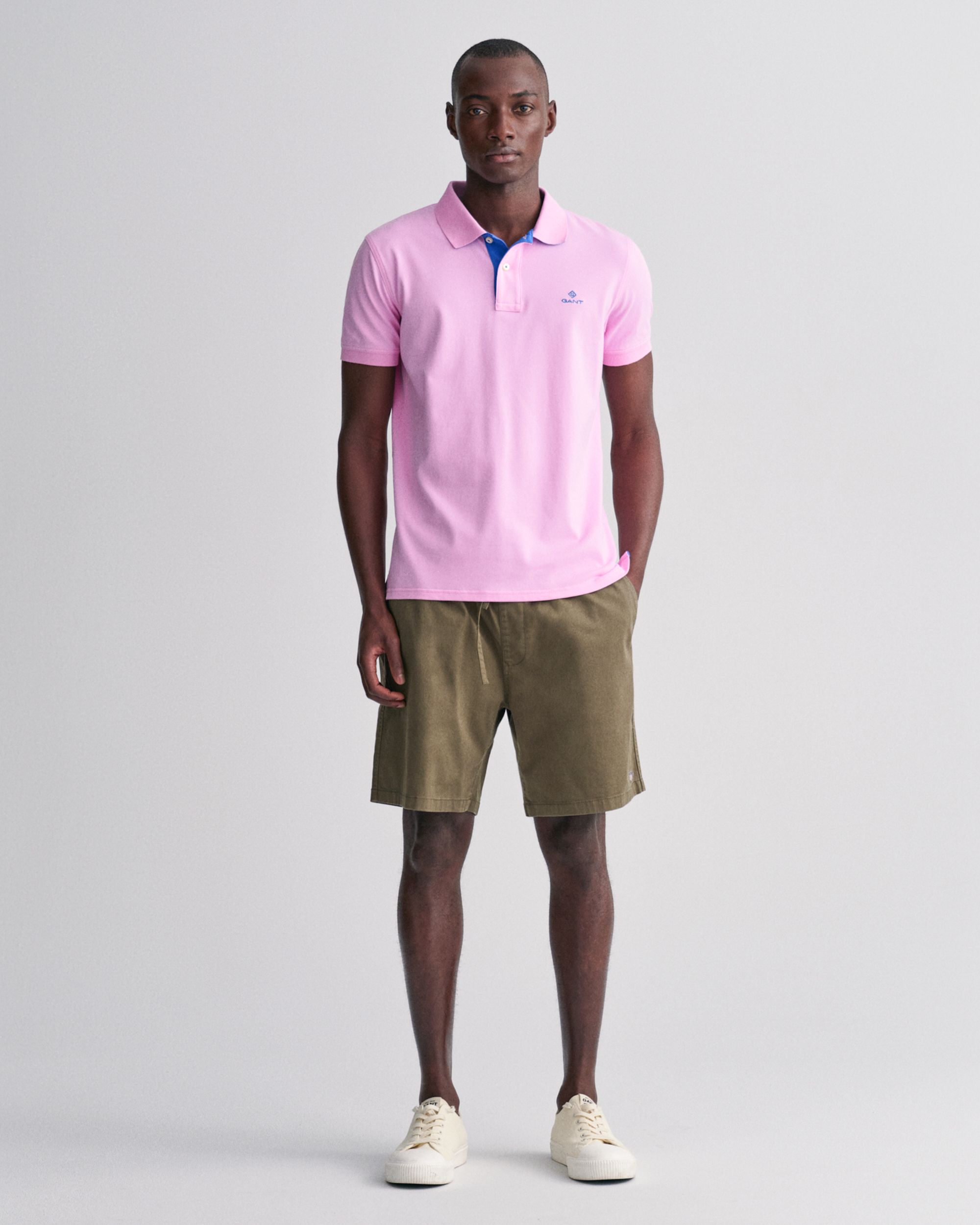 GANT Polo KM Fel roze 083926-001-L