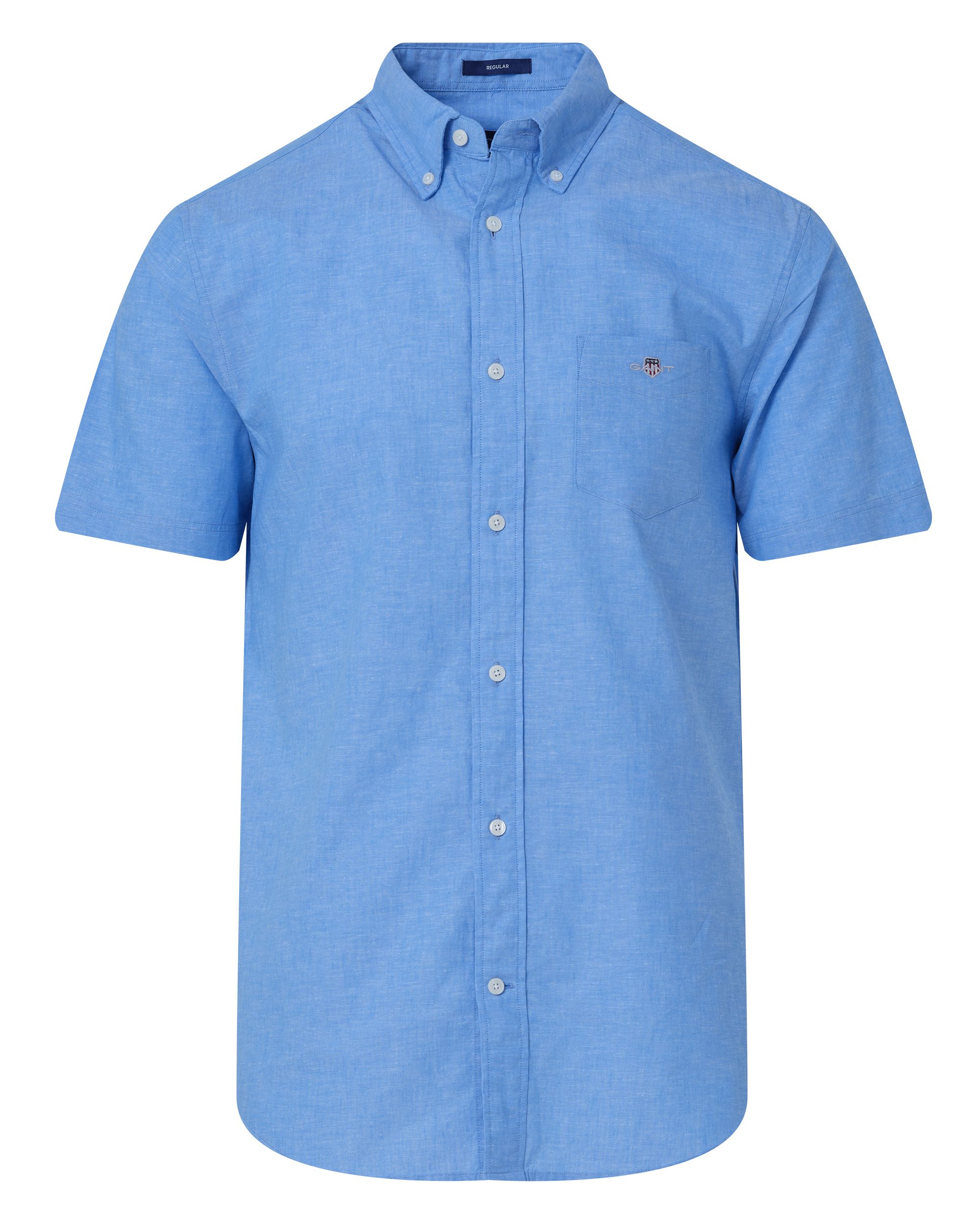 GANT Casual Overhemd KM Licht blauw 083937-001-L