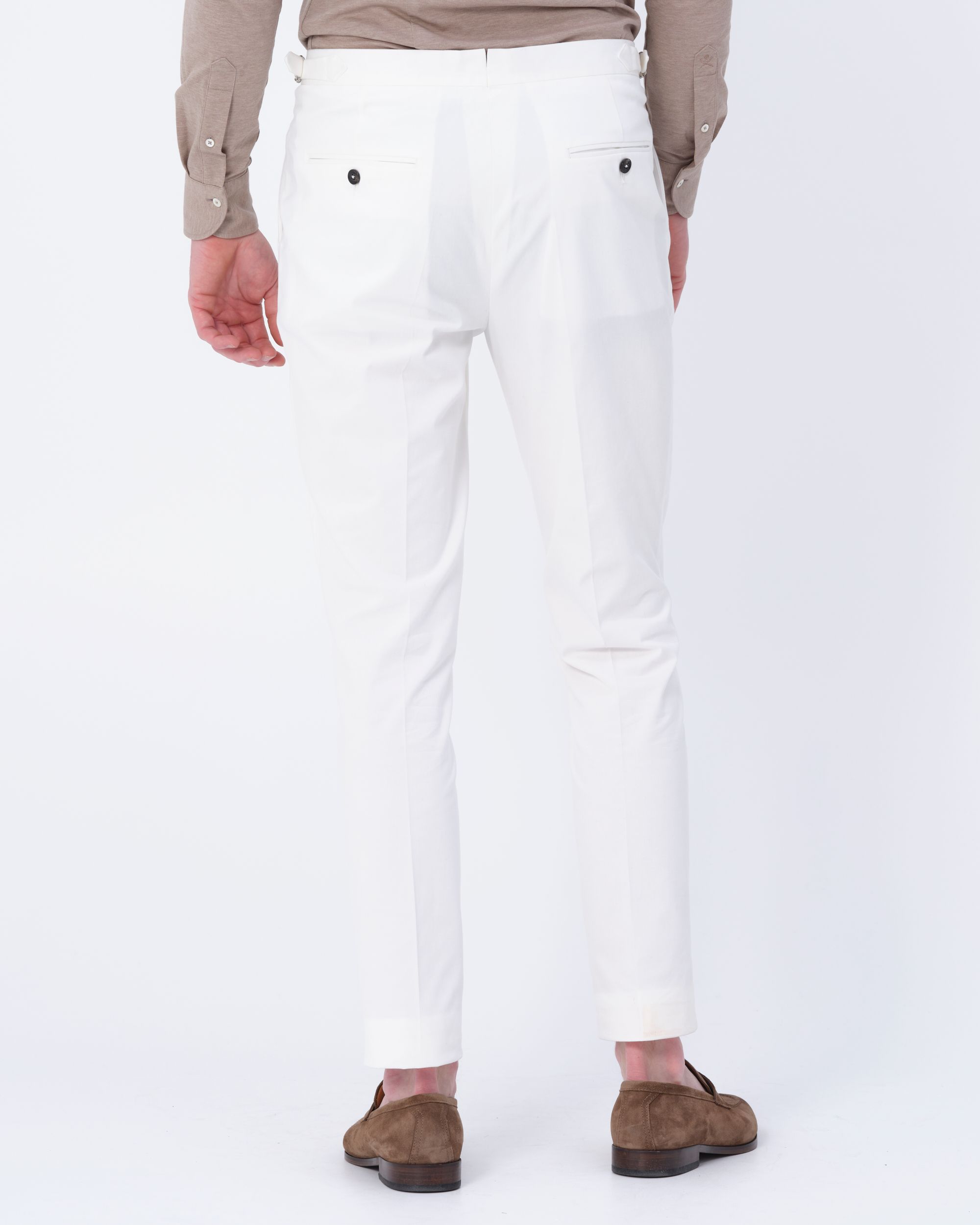 Dutch Dandies Pantalon Wit uni 084134-002-56