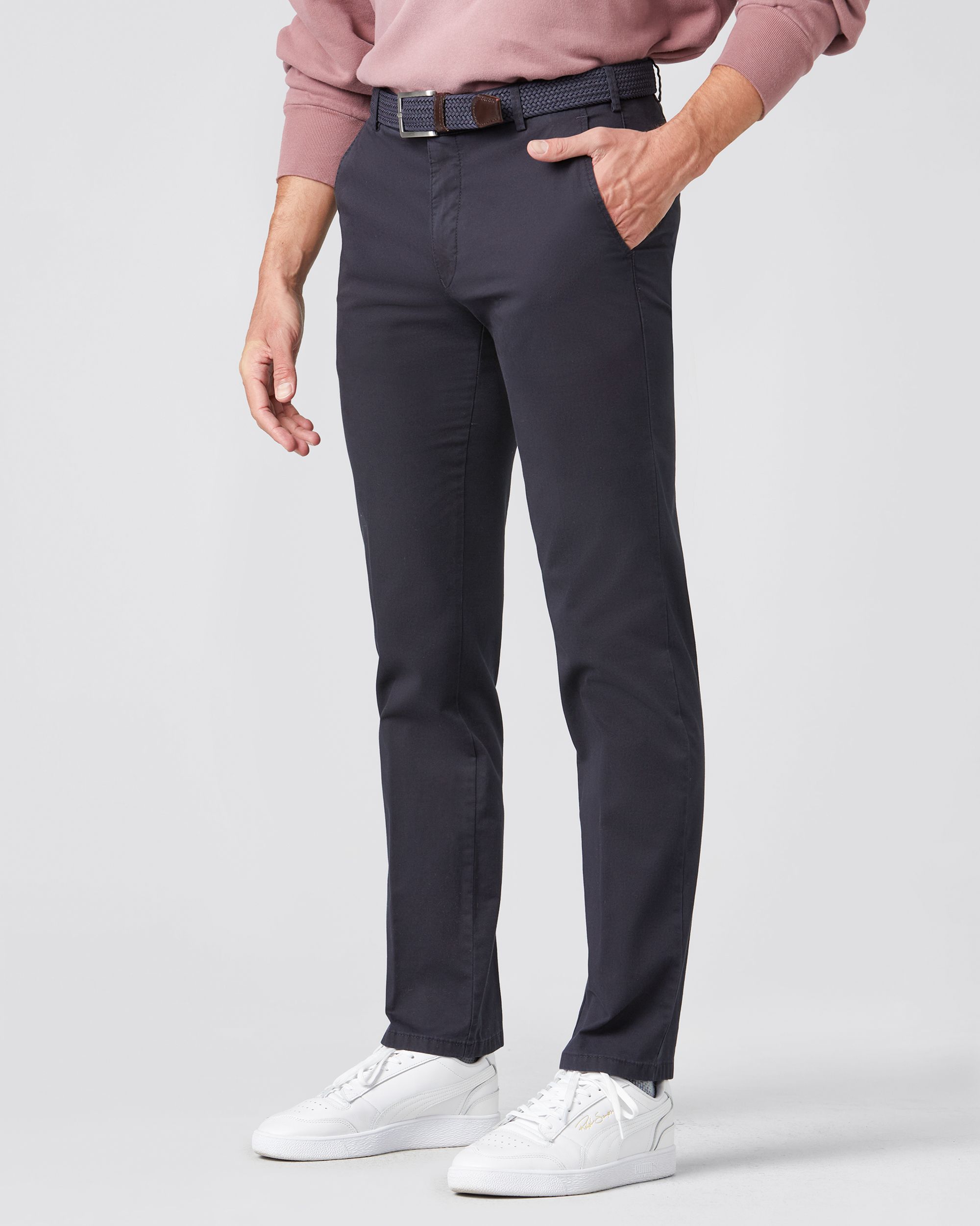 Meyer Pantalon Donker blauw 084201-001-32