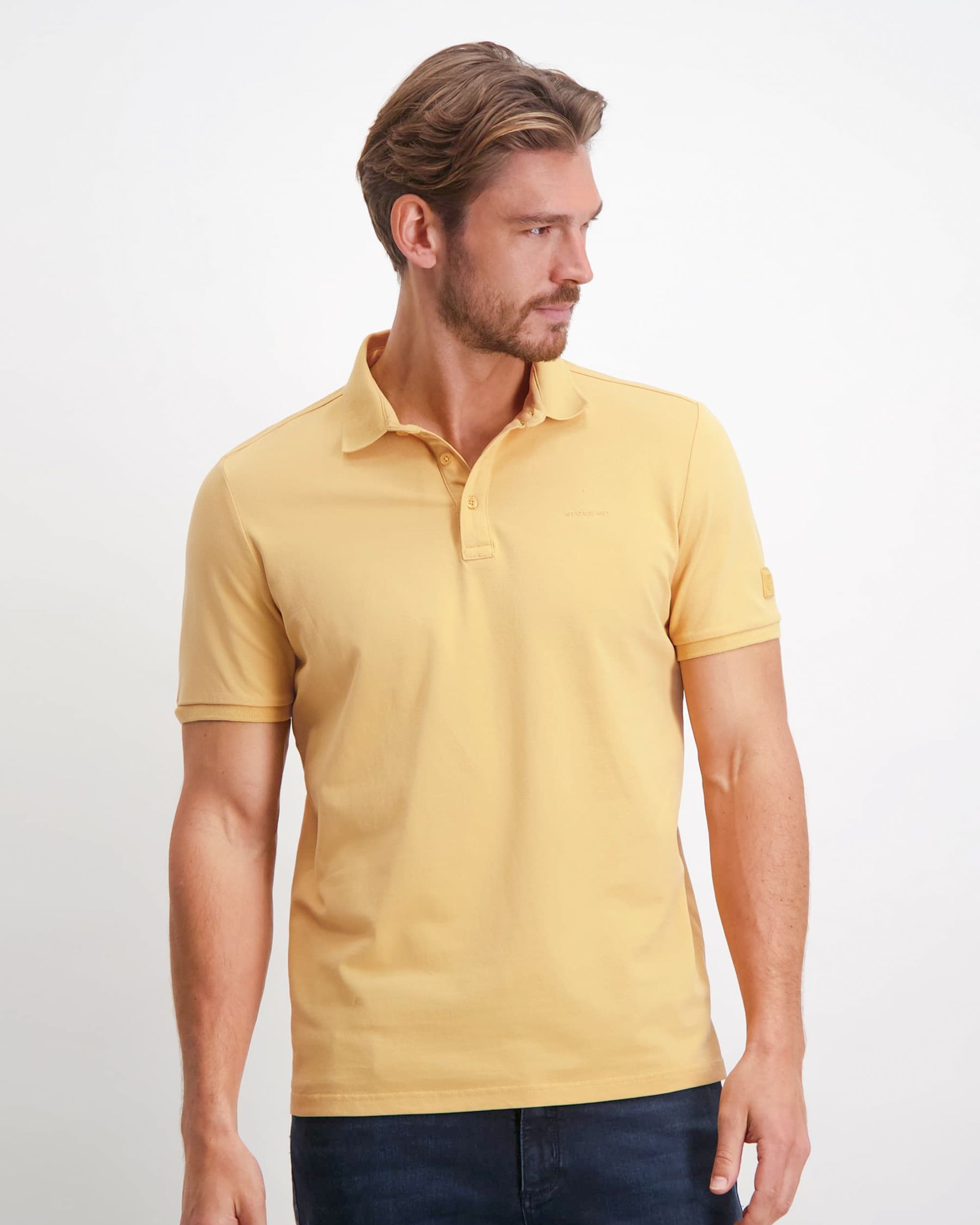 State of Art Polo KM Licht geel 084349-001-4XL