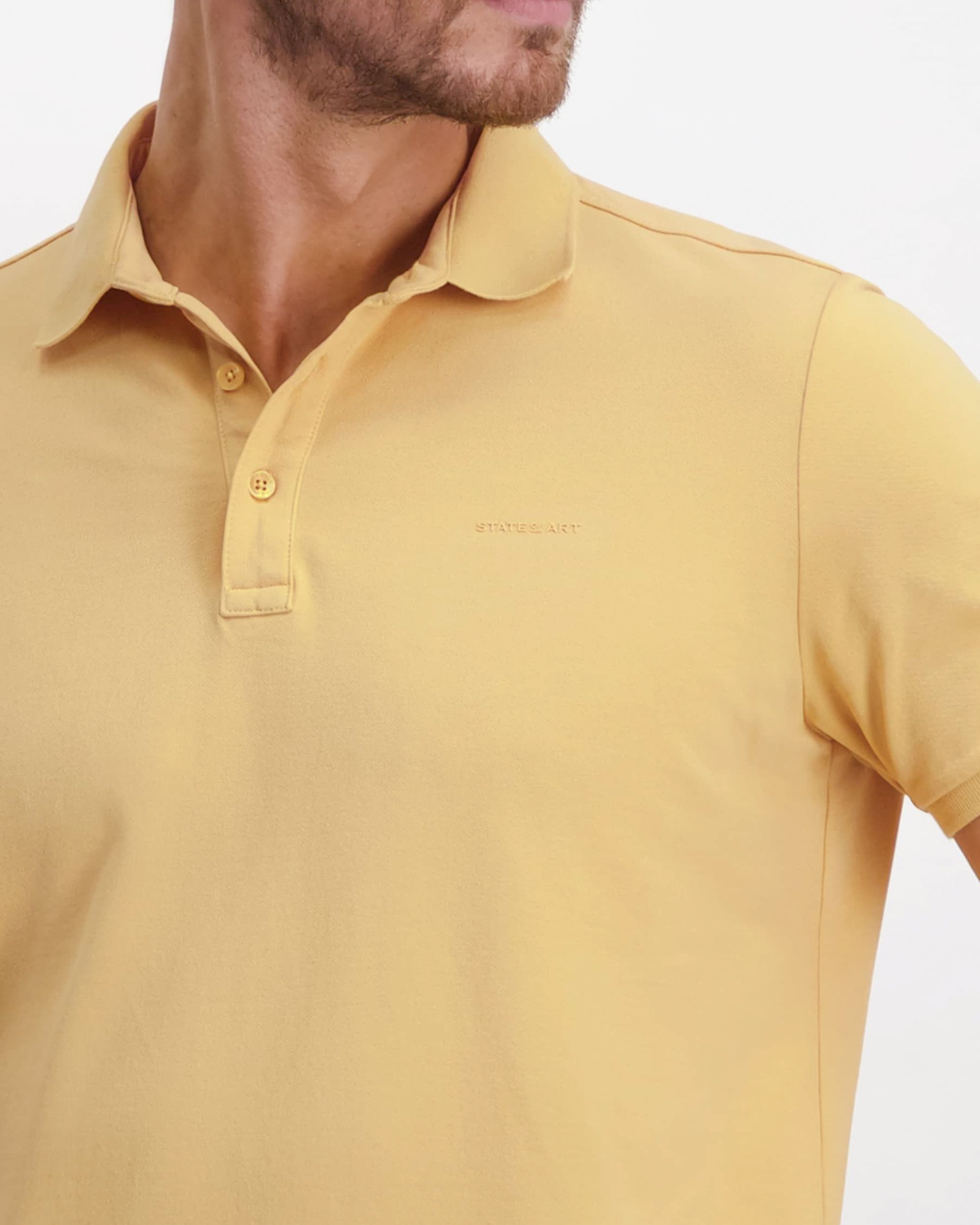 State of Art Polo KM Licht geel 084349-001-4XL