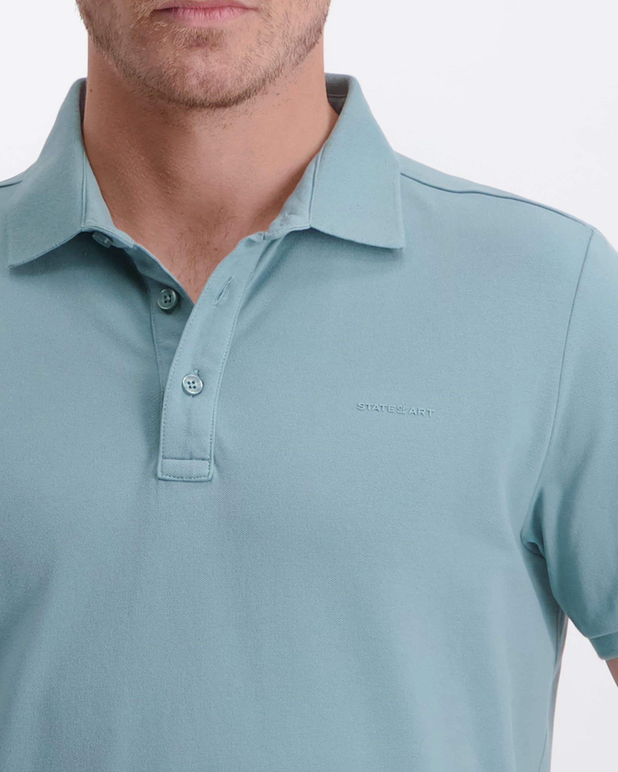 State of Art Polo KM Blauw 084354-001-4XL
