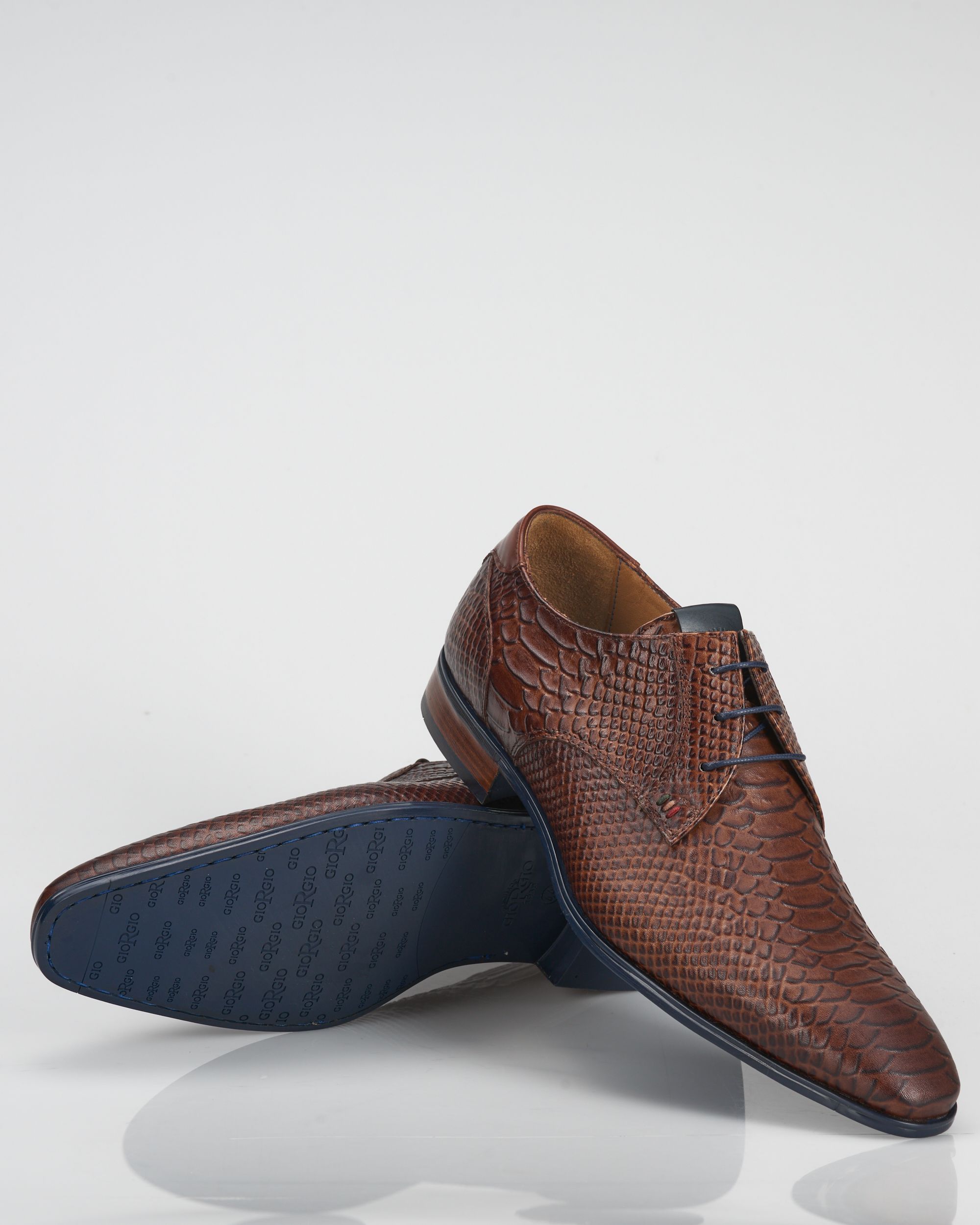 Giorgio Geklede schoenen Cognac 084449-001-41