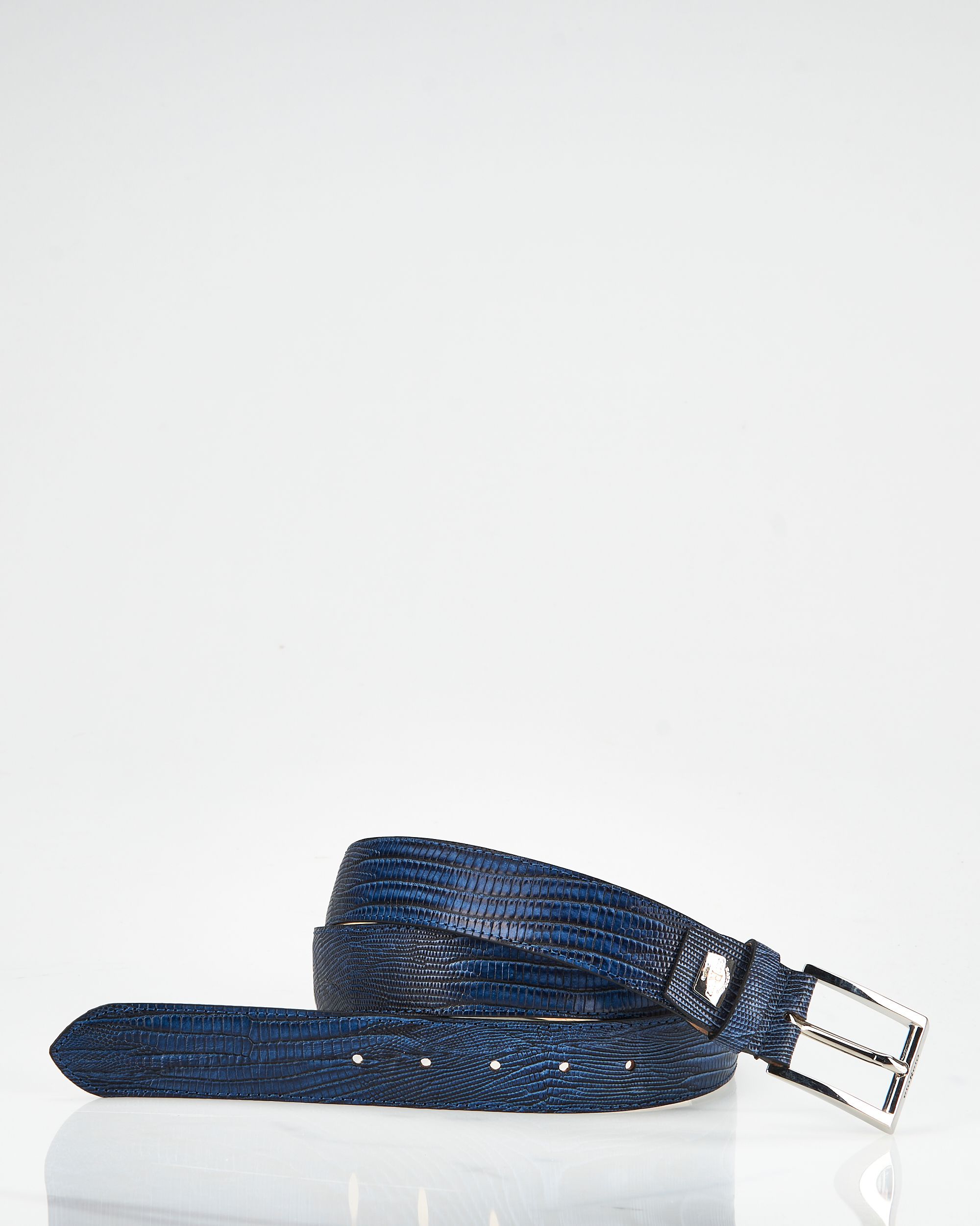 Giorgio Geklede riem Blauw 084456-001-115