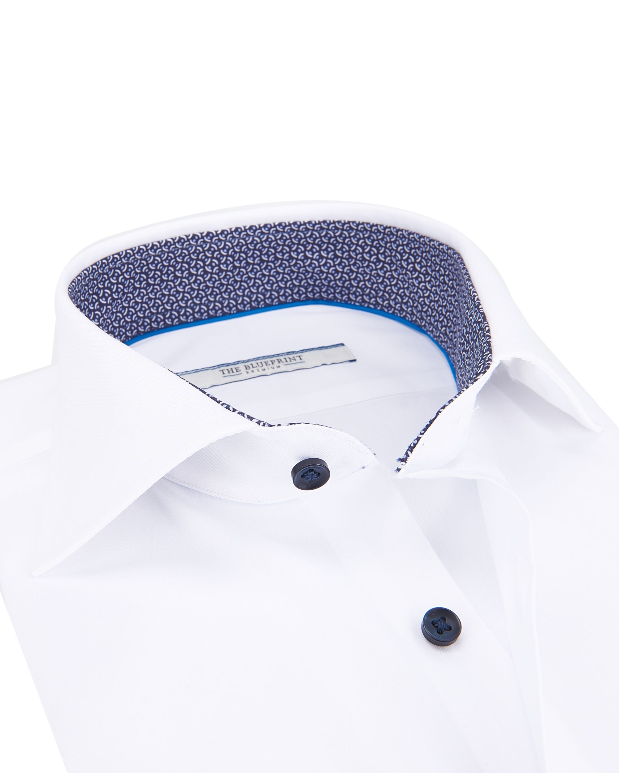 The BLUEPRINT Premium Trendy overhemd LM WHITE 084478-001-L