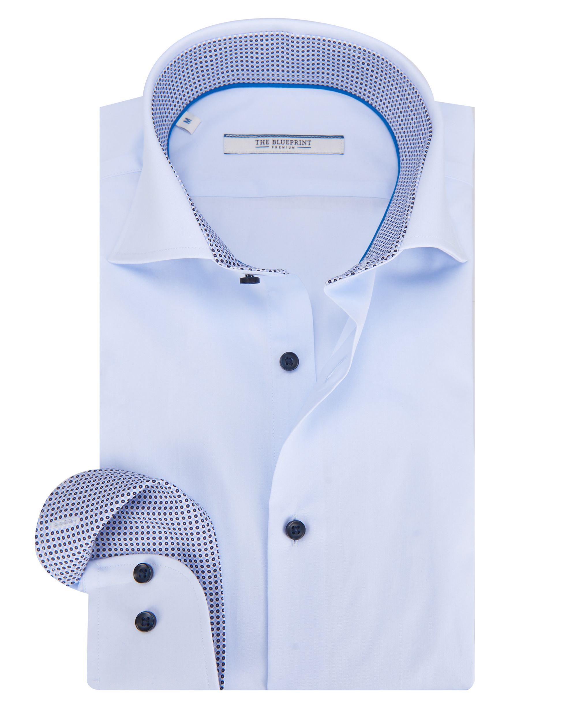 The BLUEPRINT Premium Trendy overhemd LM L.BLUE 084487-001-L