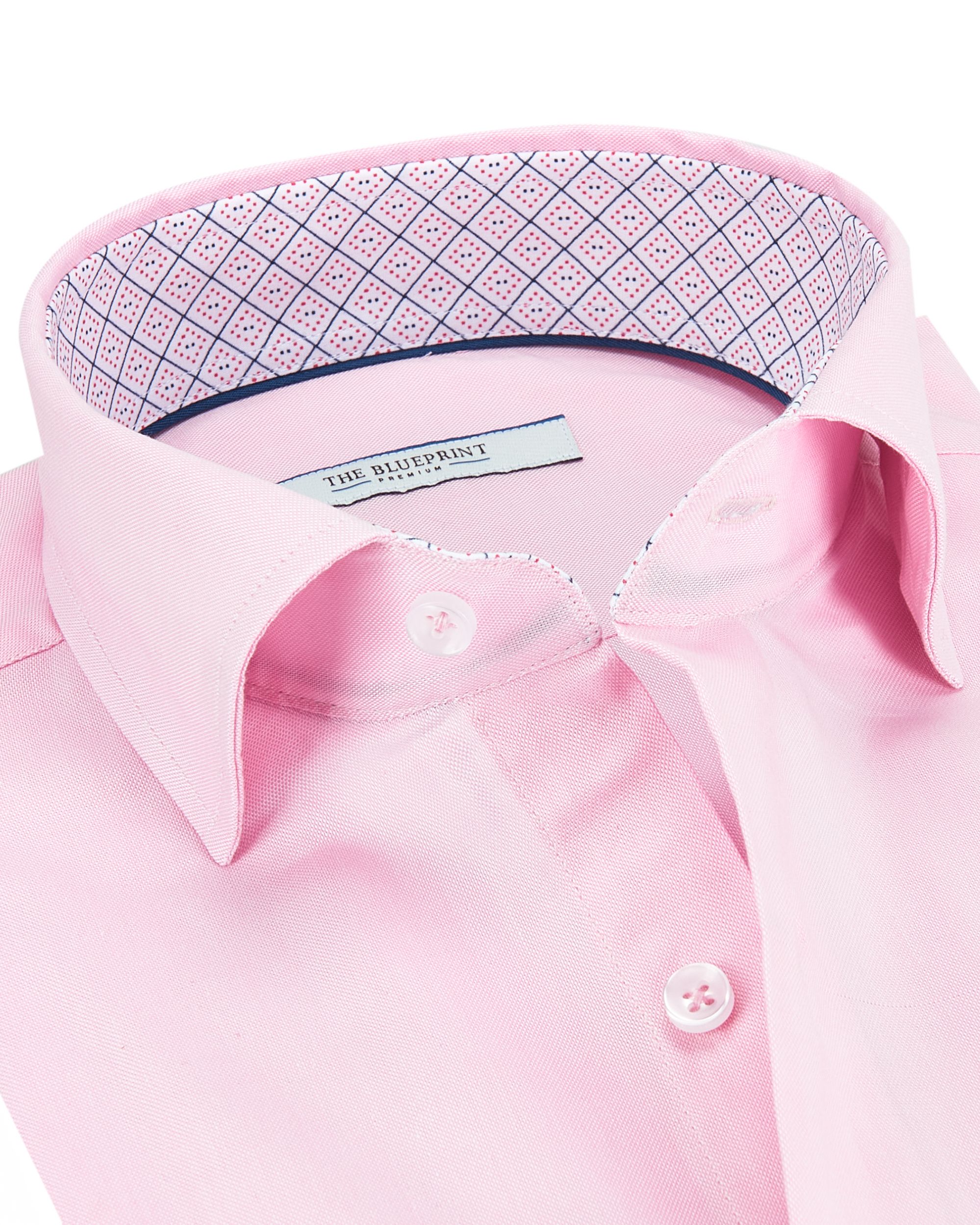 The BLUEPRINT Premium Trendy overhemd LM Roze uni 084499-001-L