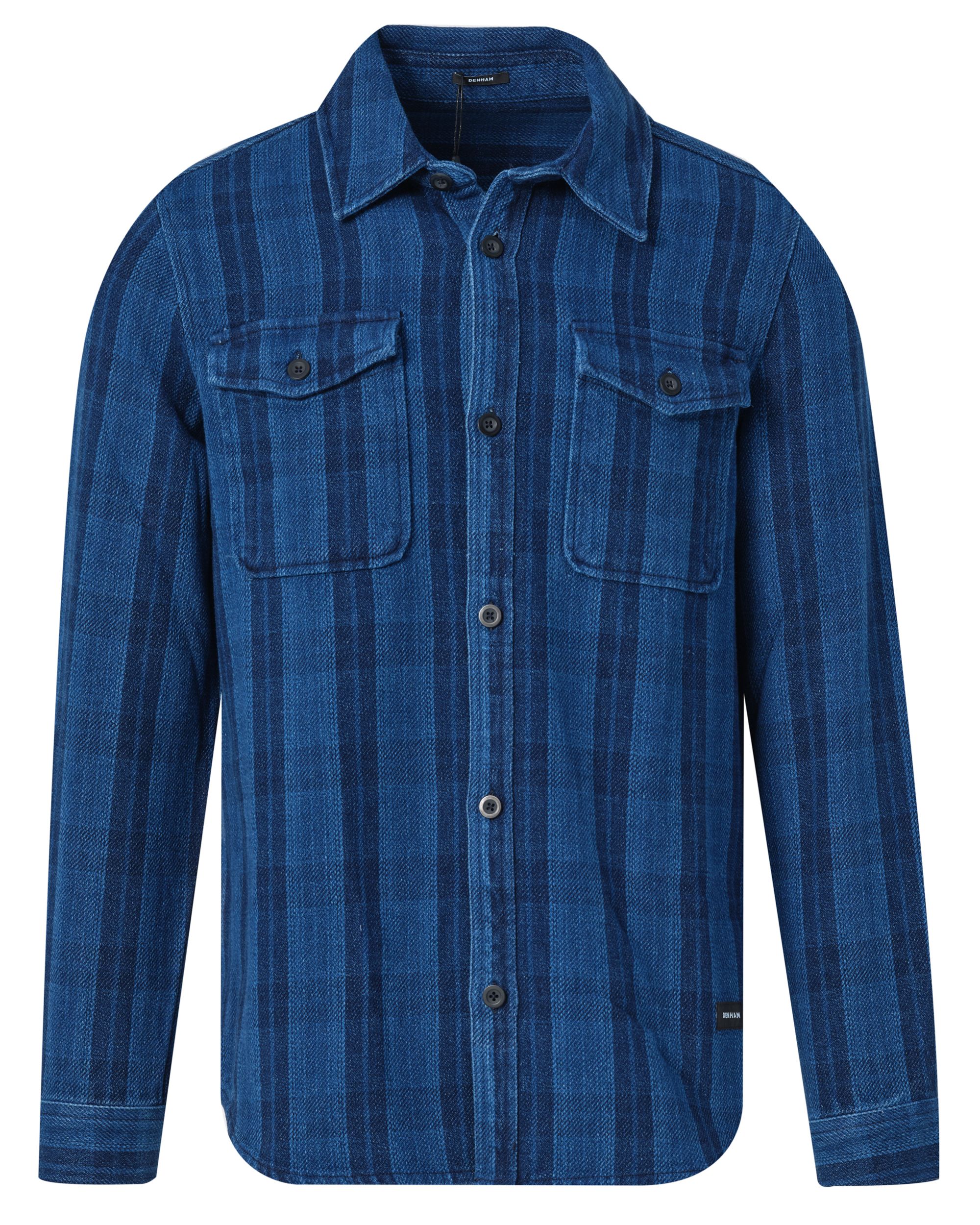 DENHAM Branson Overshirt Blauw 084596-001-L