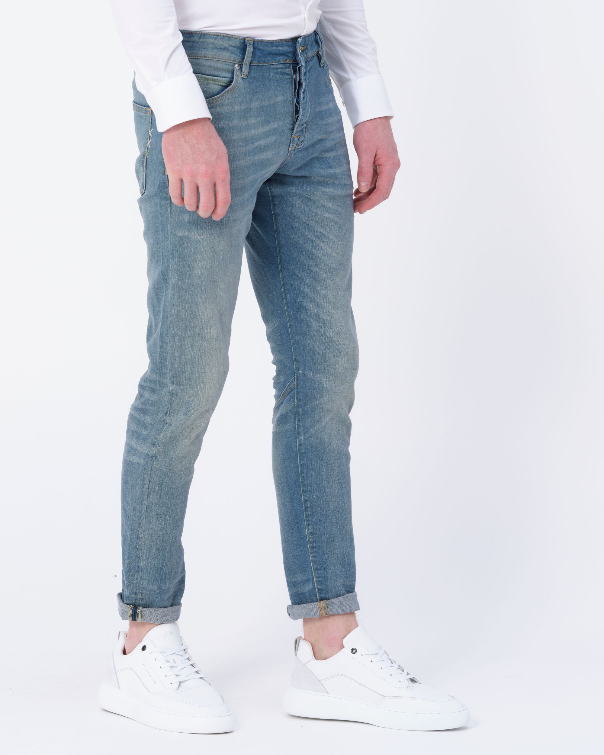Scotch & Soda The Singel Jeans Groen 084688-001-28/30