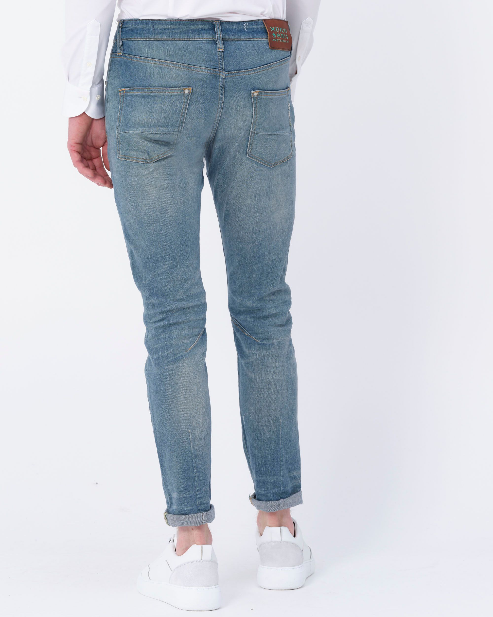 Scotch & Soda The Singel Jeans Groen 084688-001-28/30