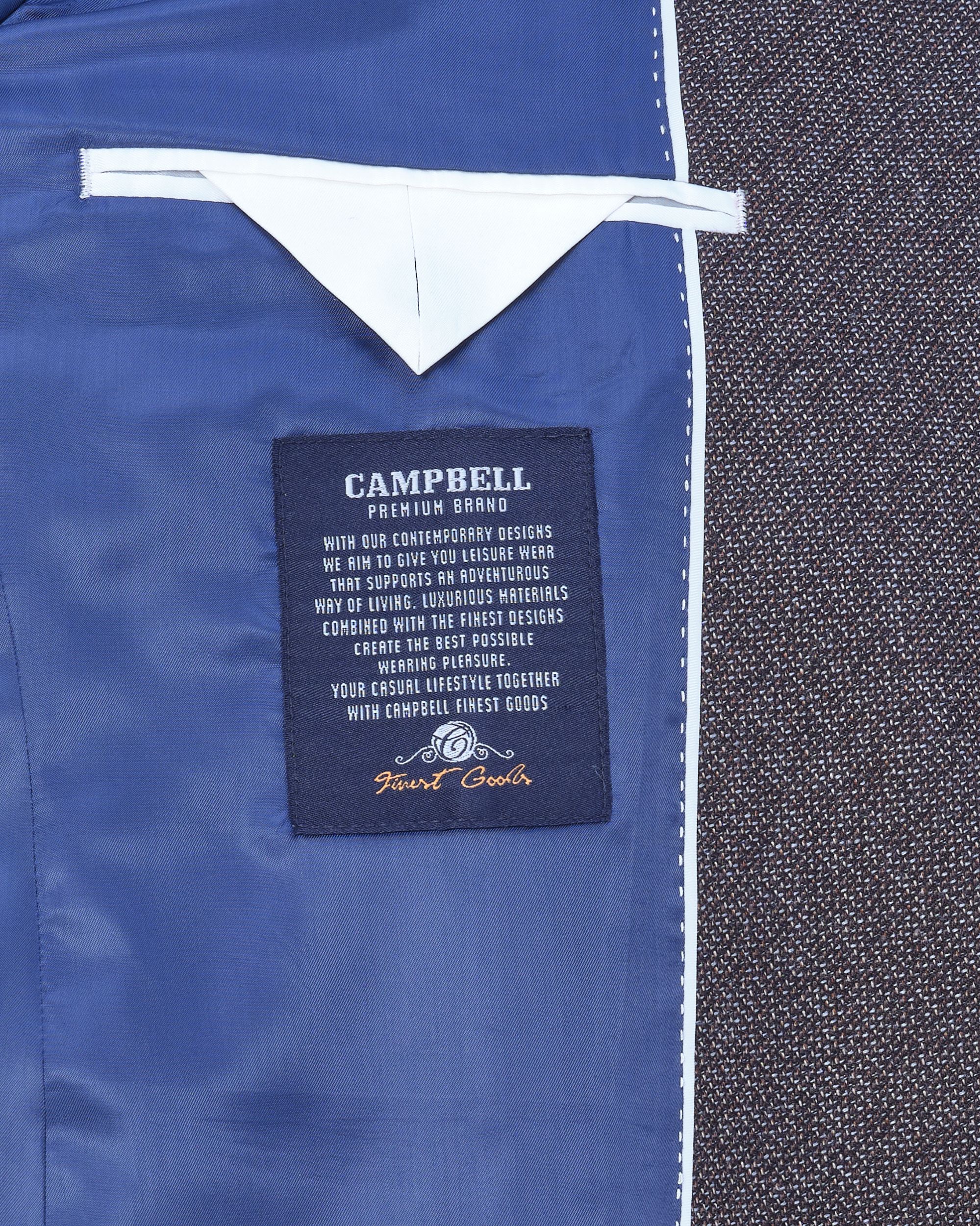 Campbell Blazer Bruin dessin 084717-001-48