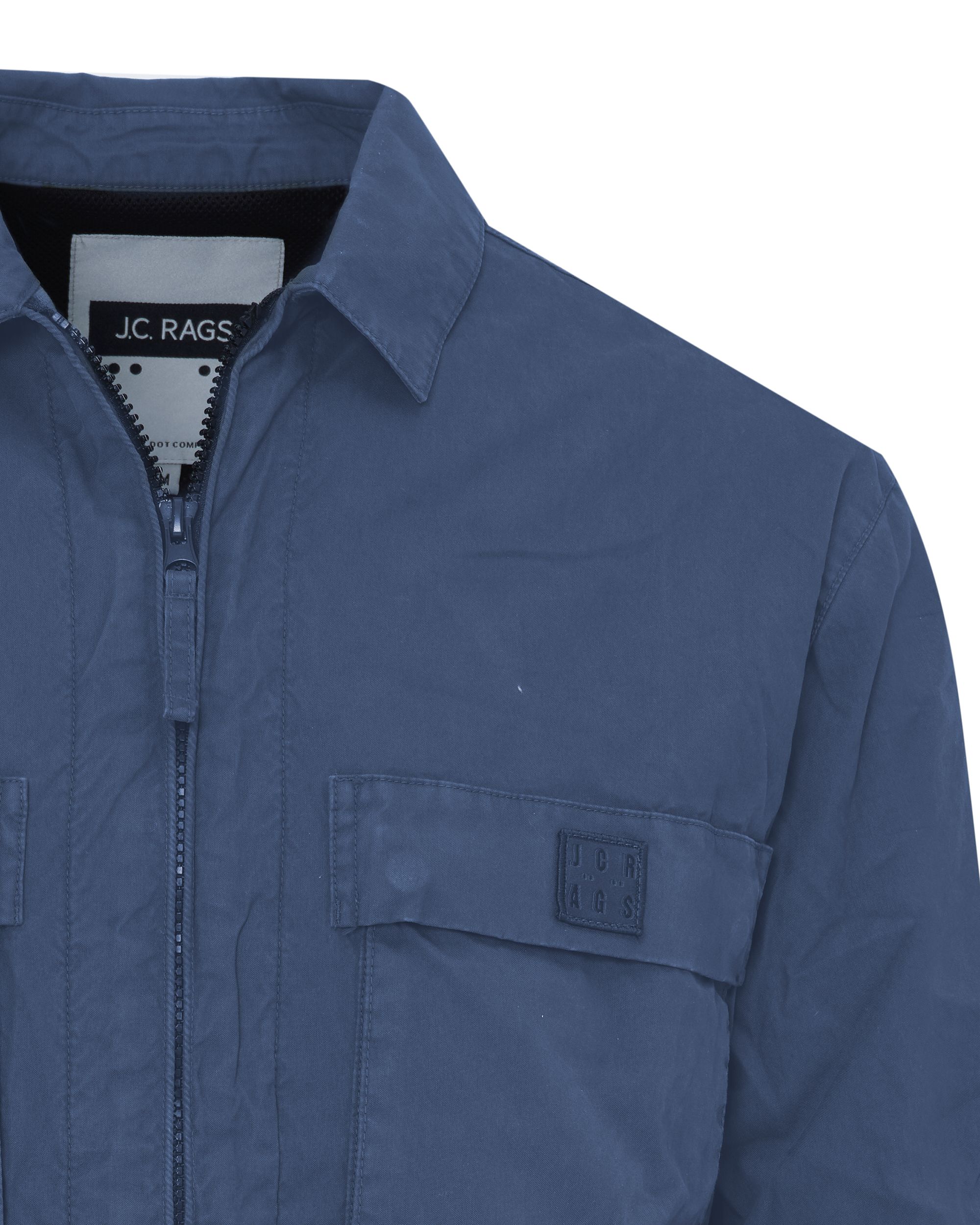 J.C. RAGS Reve Overshirt Midnight navy 084721-002-L