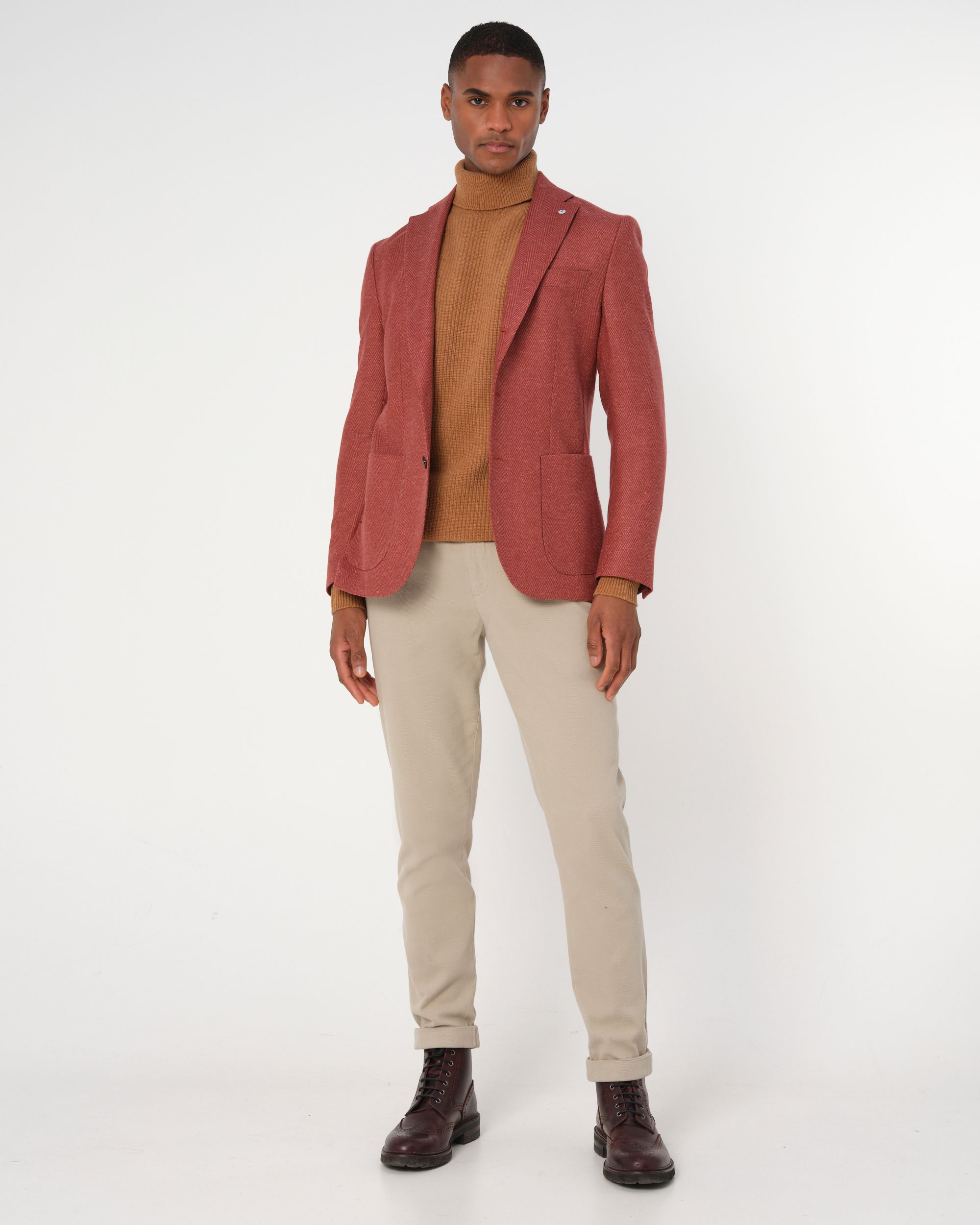 Dutch Dandies Damon Colbert Oranje dessin 084748-005-37