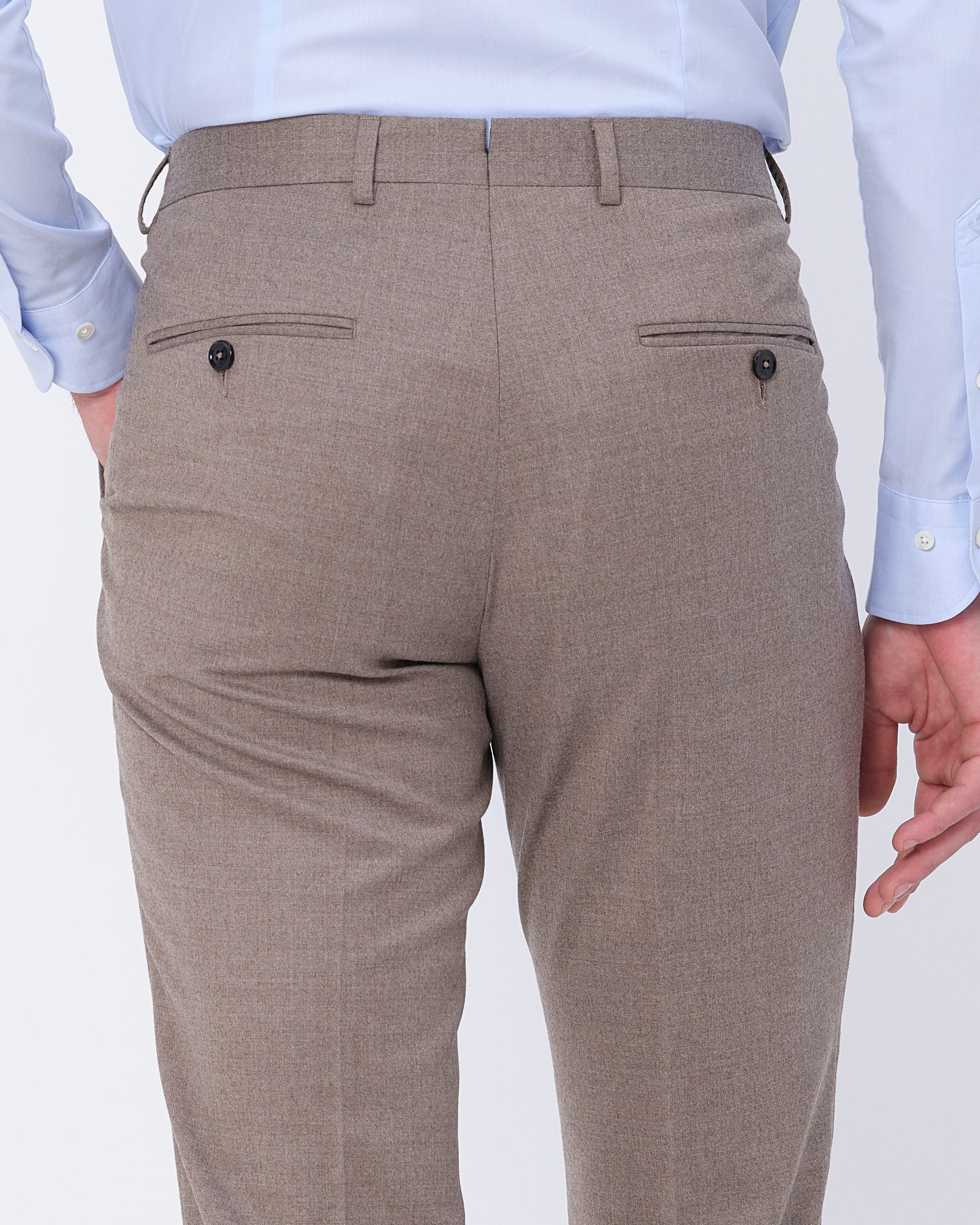 Dutch Dandies Mix & Match Pantalon Lichtbruin uni 084780-003-46