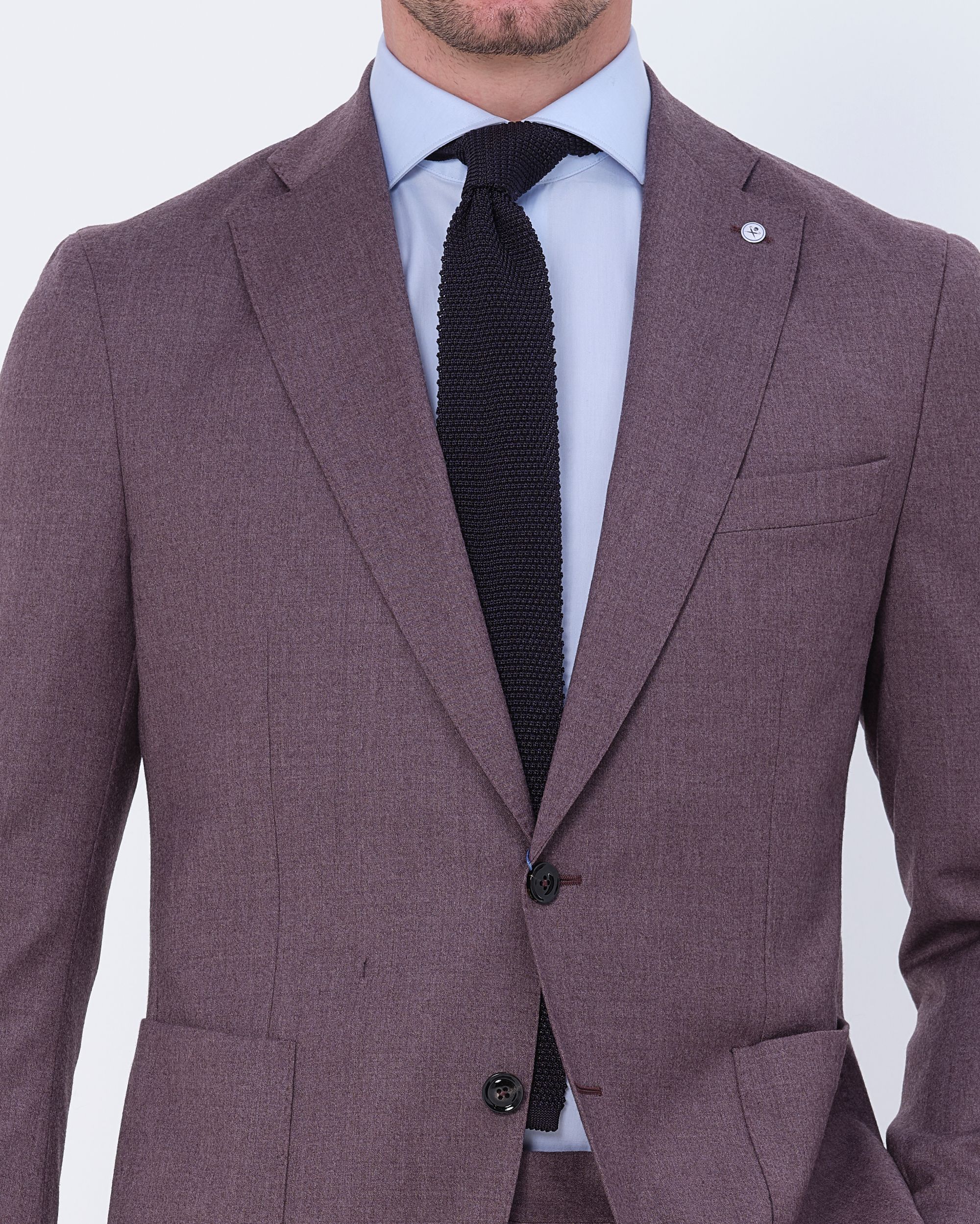 Dutch Dandies Mix & Match Colbert Paars uni 084781-004-46