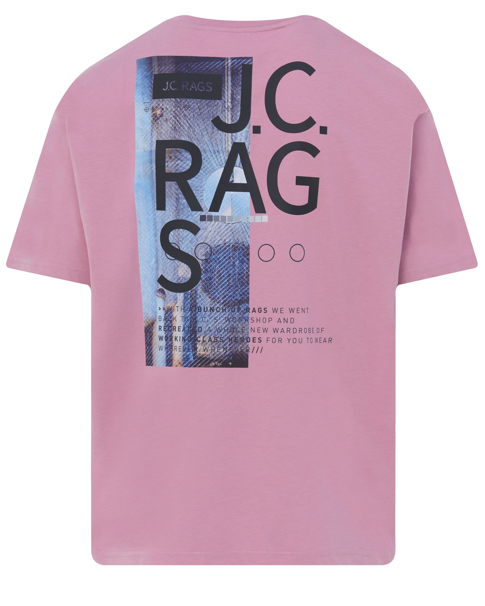 J.C Rags T shirt KM Lilas 084874-002-L