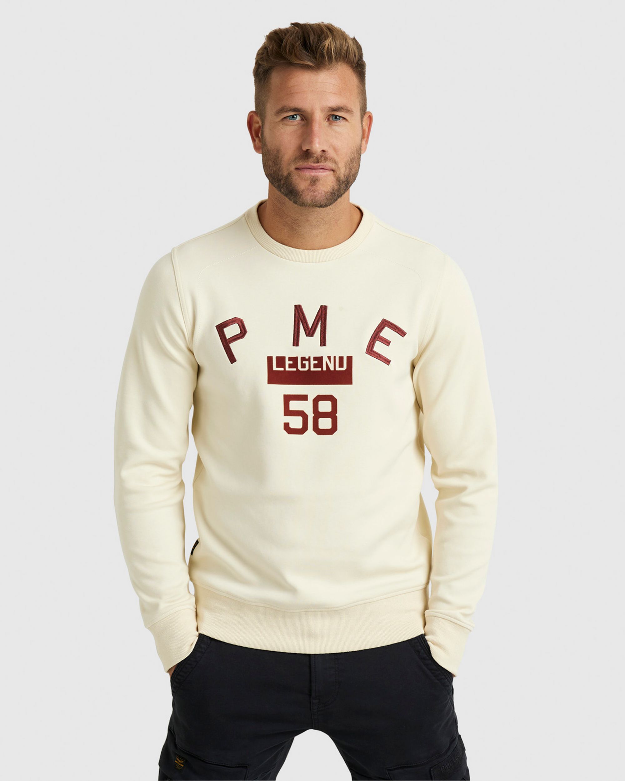 PME Legend Sweater Wit 084963-001-L