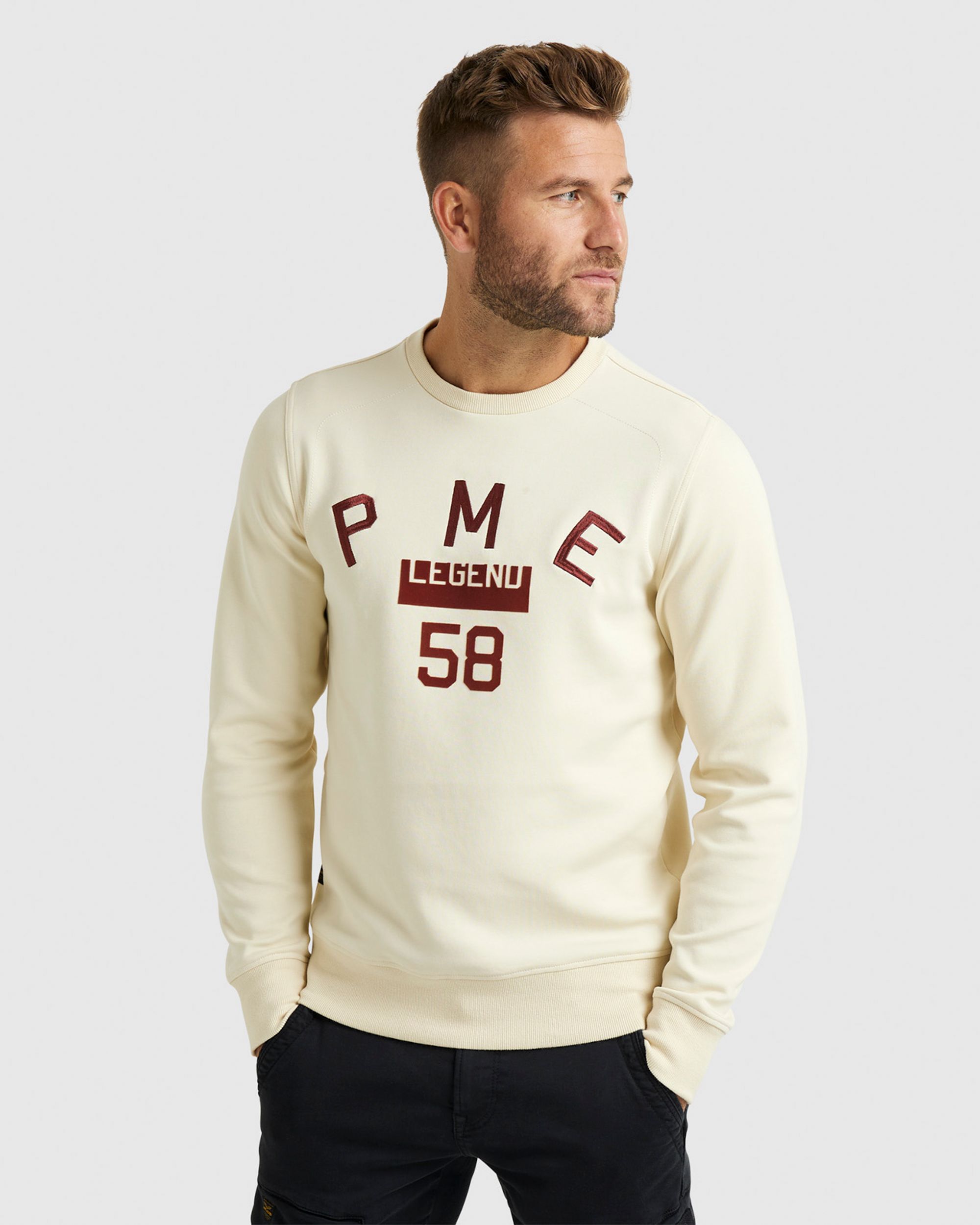 PME Legend Sweater Wit 084963-001-L