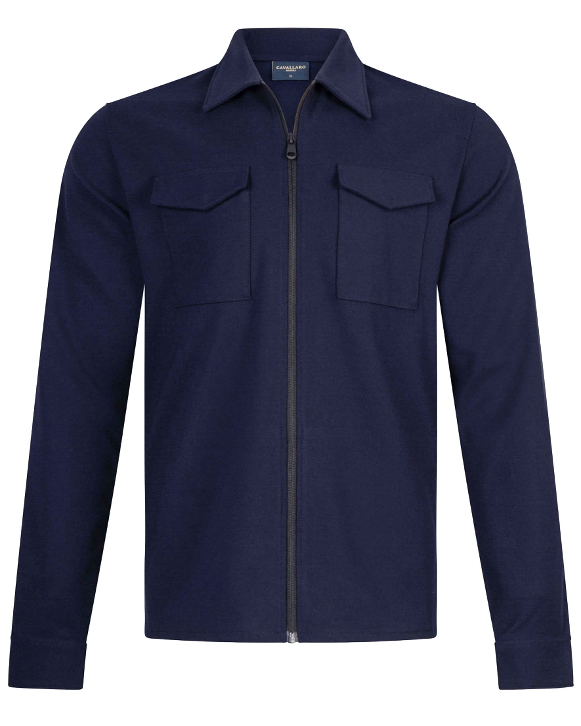 Cavallaro Zerino Overshirt Blauw 085073-001-L