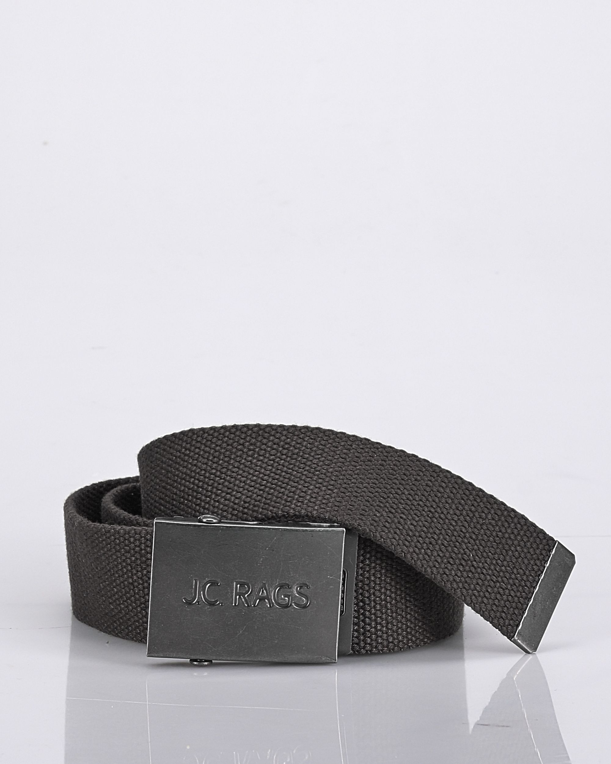 J.C RAGS Casual riem Forged Iron 085103-005-1