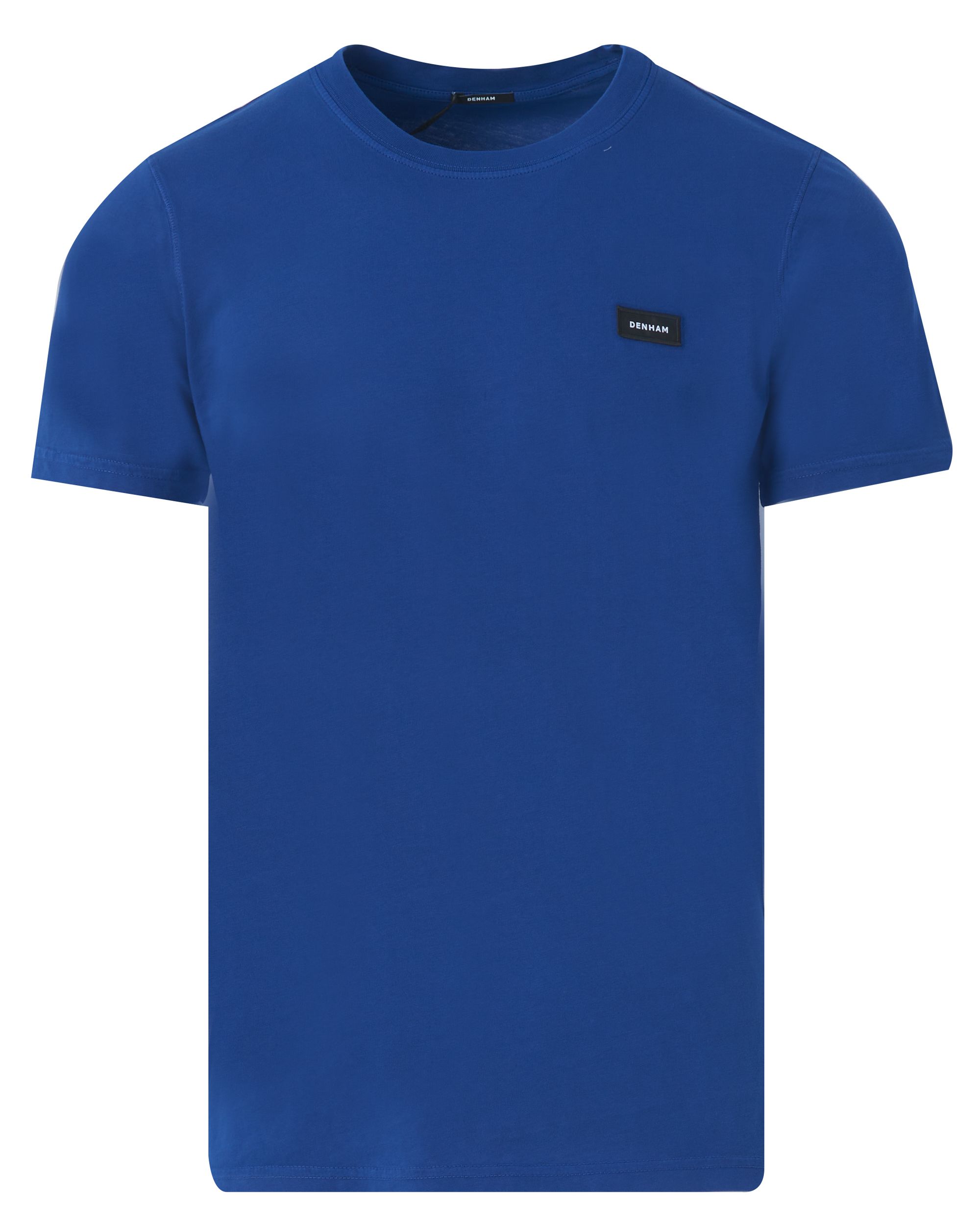 DENHAM Slim T-shirt KM Kobalt 085161-001-L