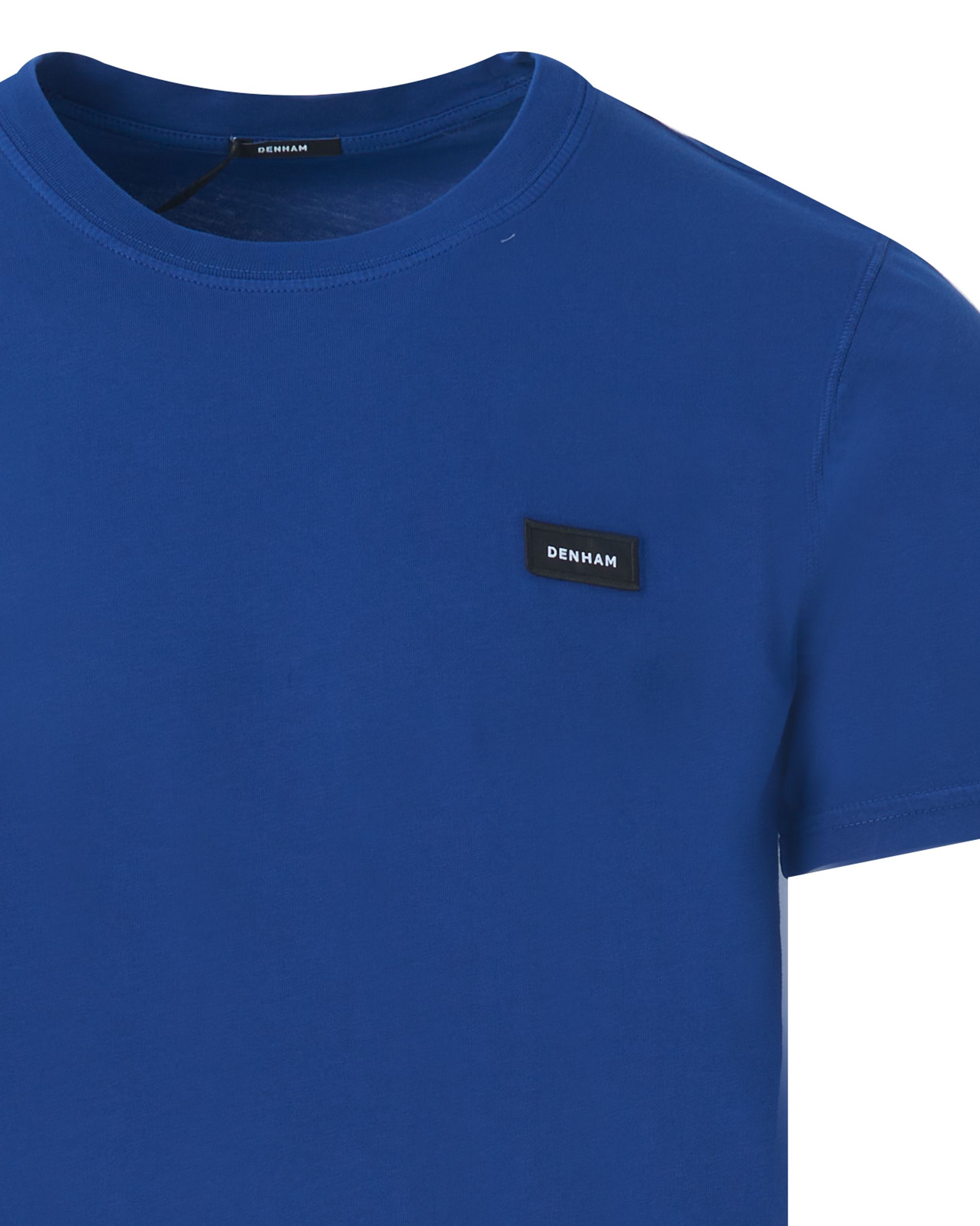 DENHAM Slim T-shirt KM Kobalt 085161-001-L