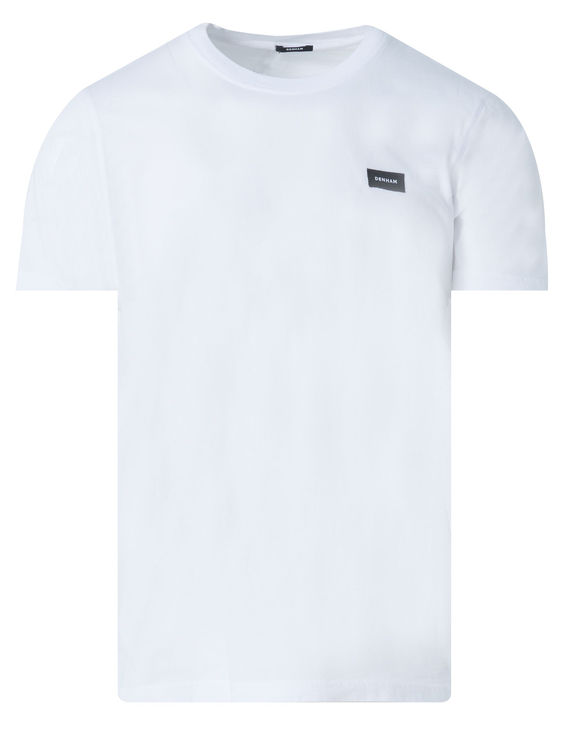 DENHAM Slim T-shirt KM Wit 085162-001-L