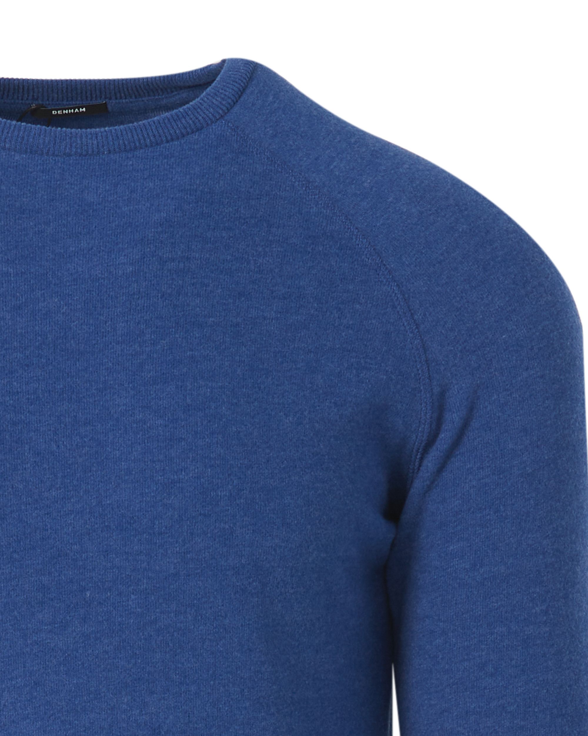 DENHAM JV Raglan Trui ronde hals Kobalt 085170-001-L