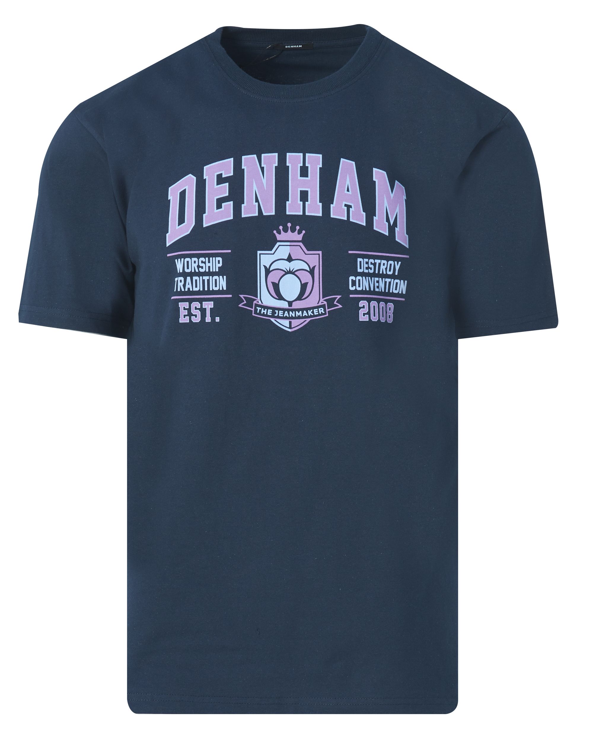 DENHAM Lond T-shirt KM Donker blauw 085184-001-L