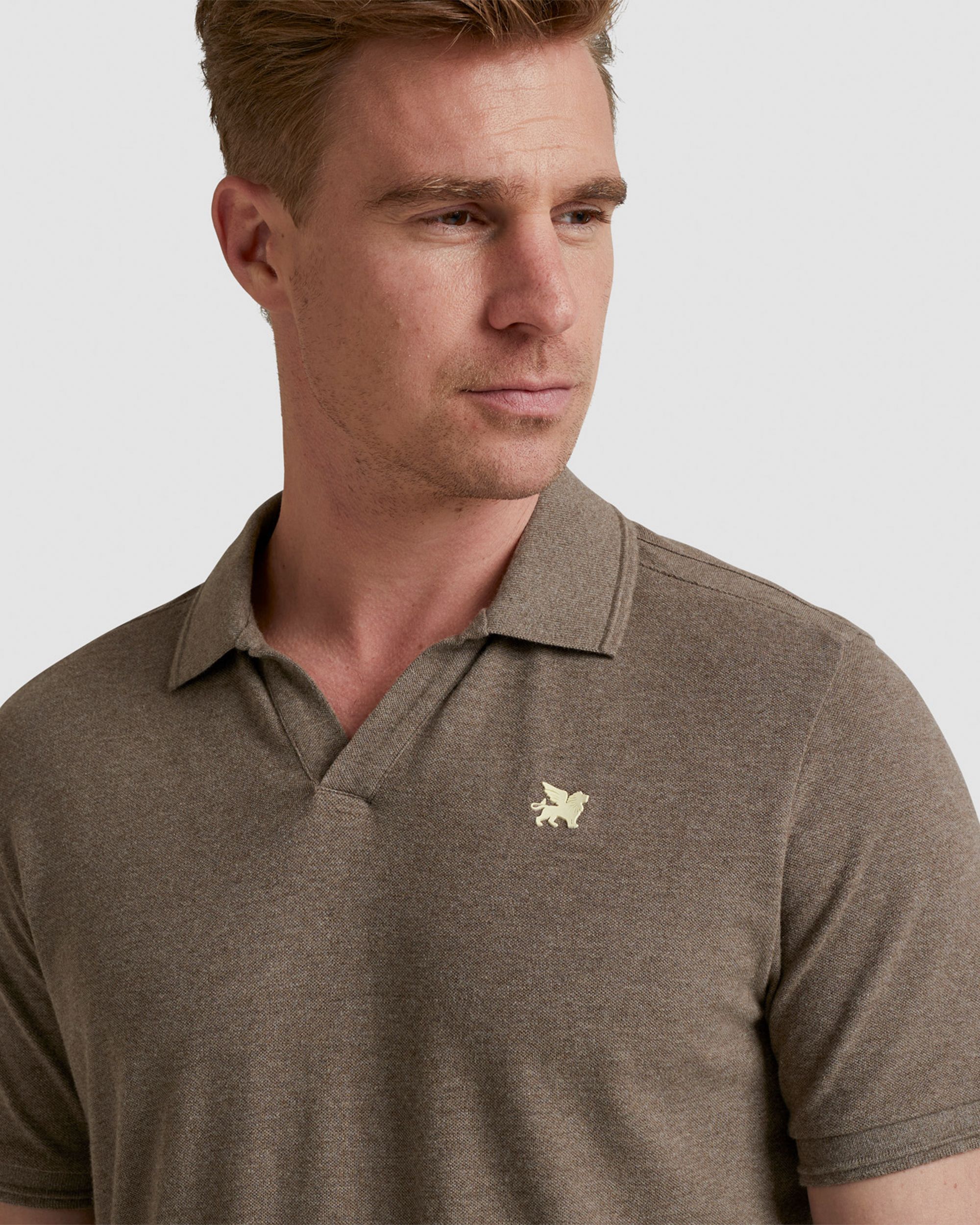 Vanguard Polo KM Bruin 085475-001-L