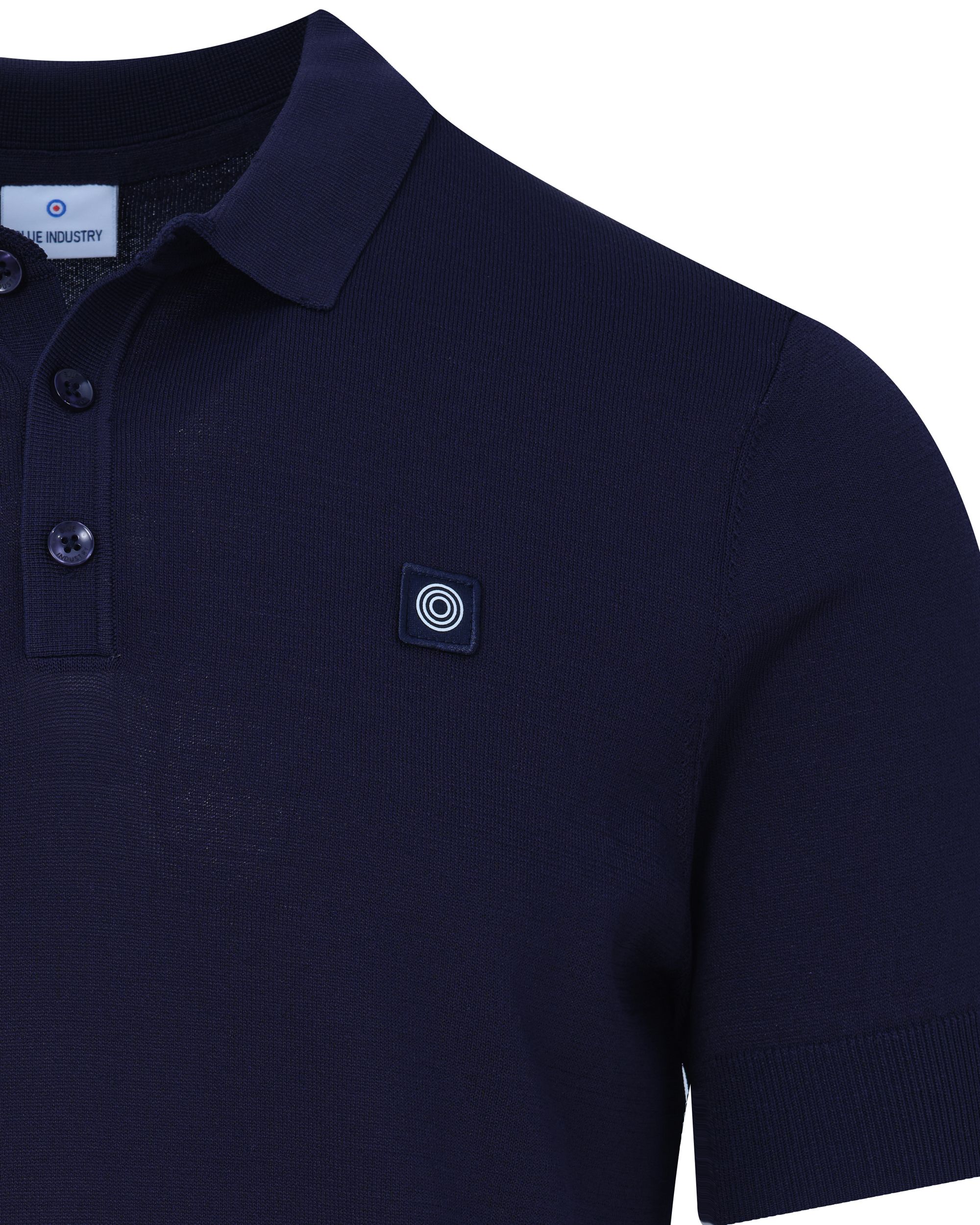 Blue Industry Polo KM Grijs 085484-001-L