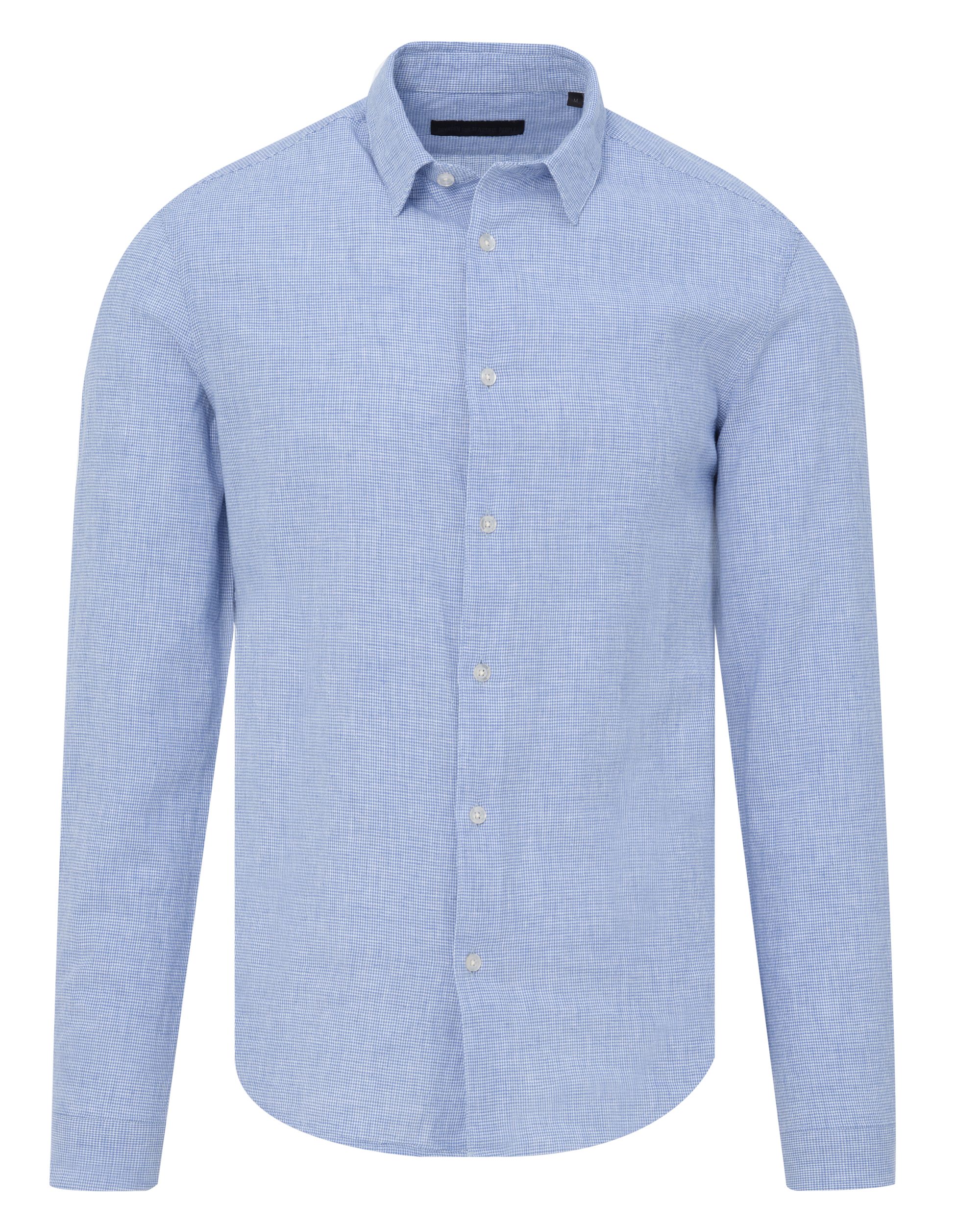 Drykorn Ruben Overhemd LM Blauw 085527-001-L