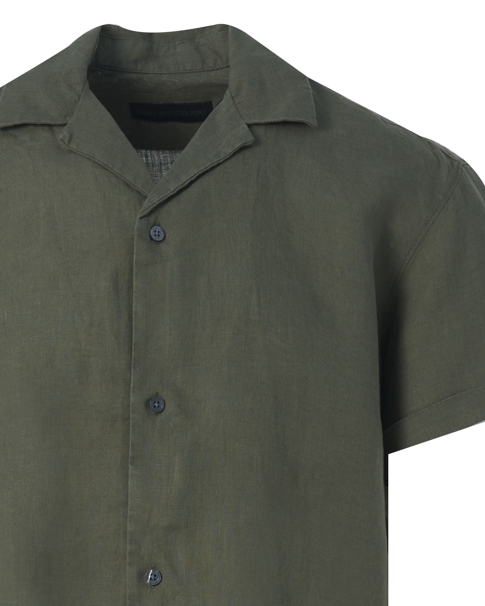 Drykorn Bijan Overhemd KM Groen 085538-001-L