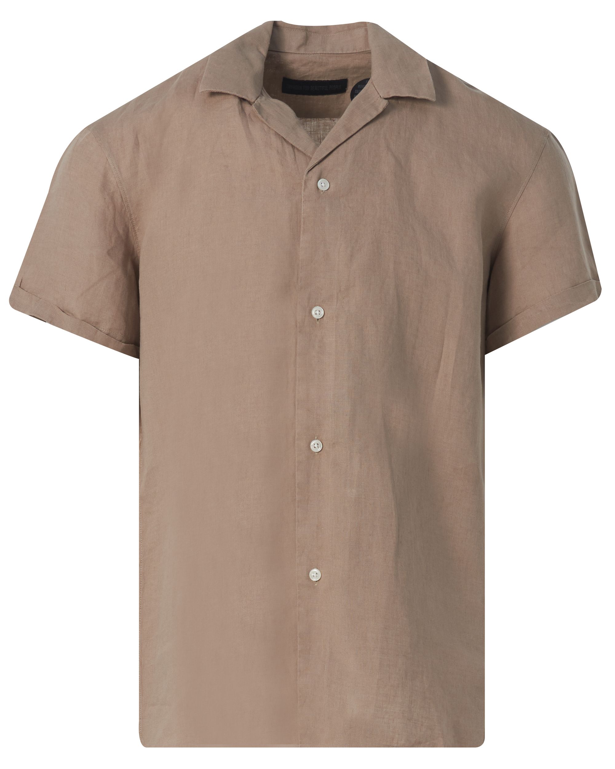 Drykorn Bijan Casual Overhemd KM Bruin 085543-001-L