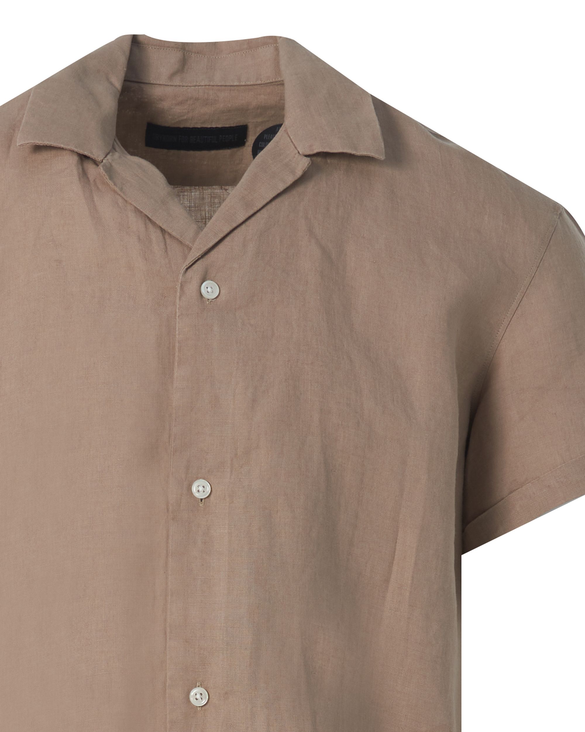Drykorn Bijan Casual Overhemd KM Bruin 085543-001-L