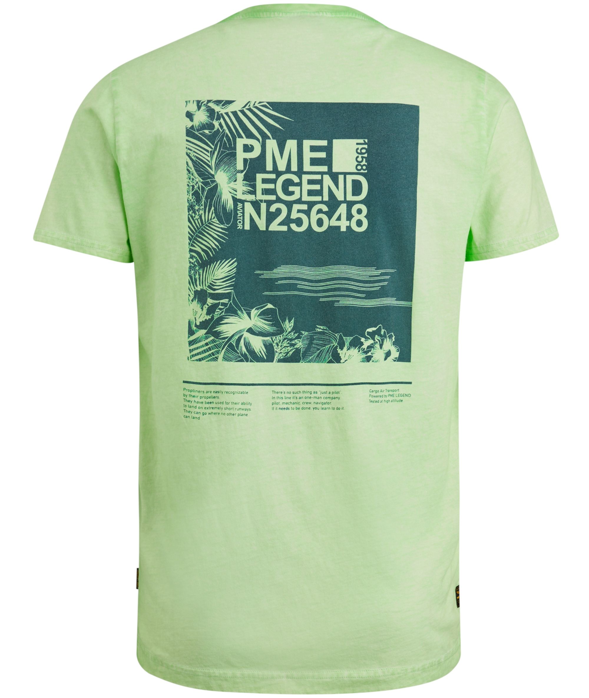 PME Legend T-shirt KM Groen 085620-001-L