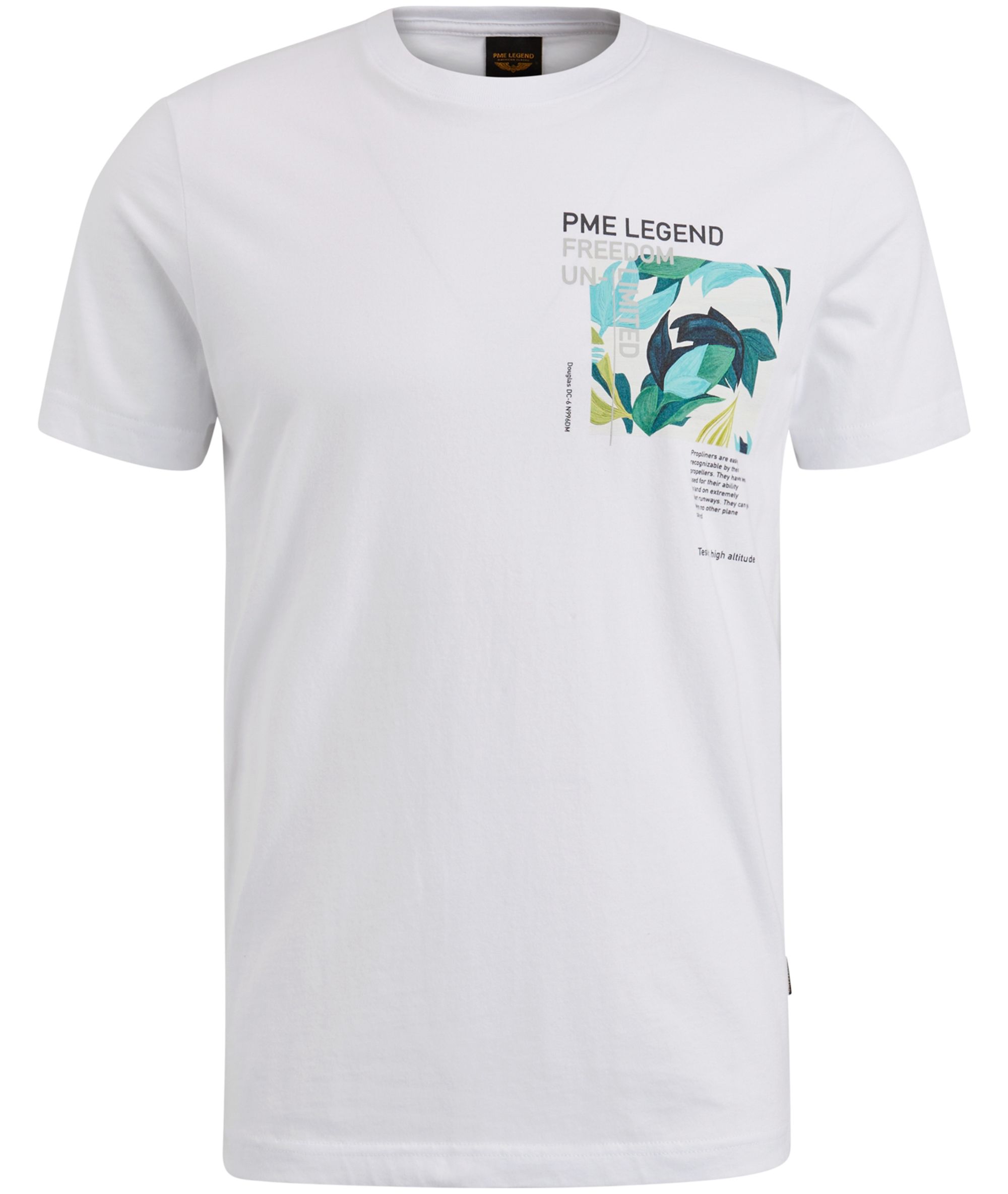 PME Legend T-shirt KM Wit 085632-001-L