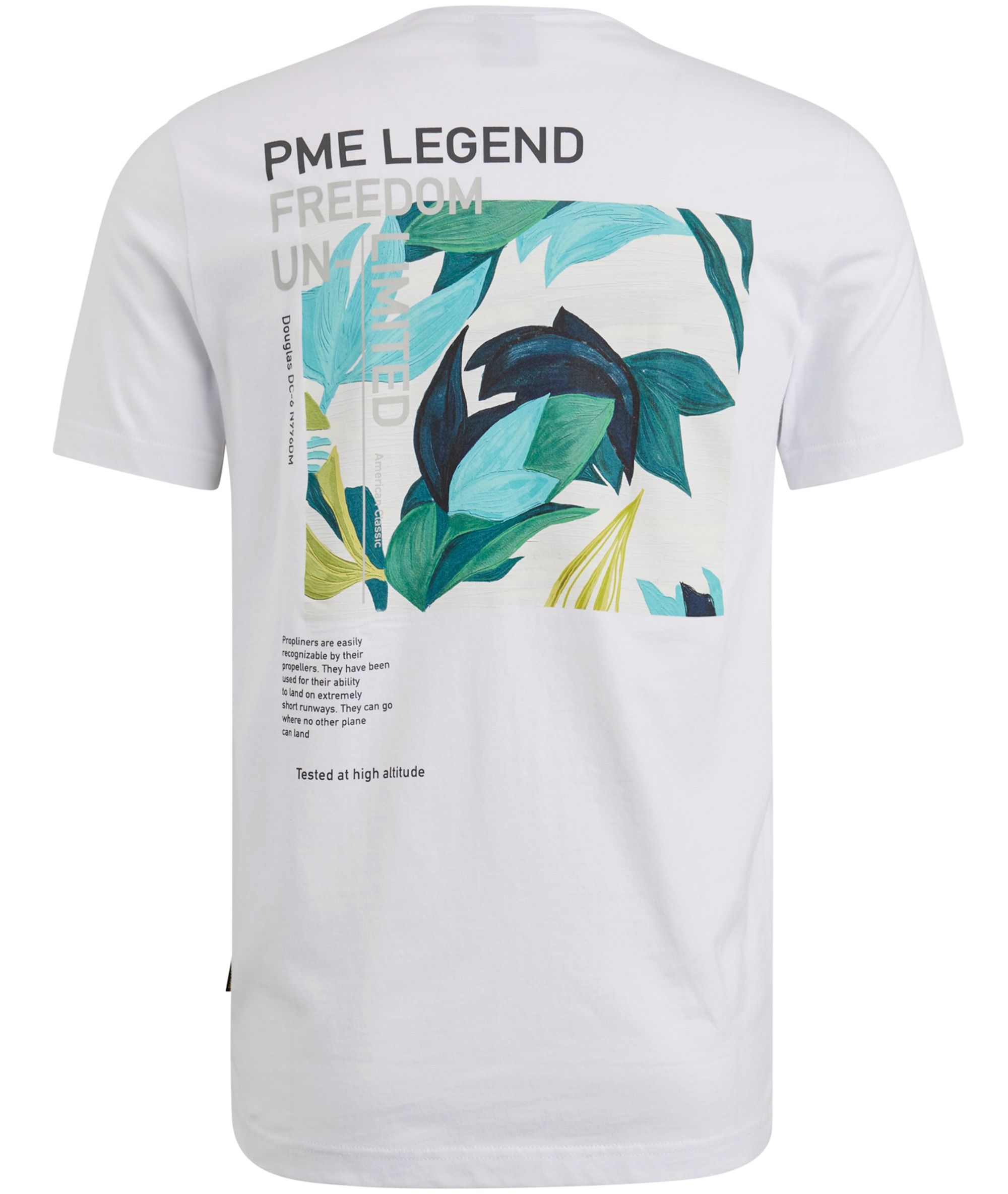 PME Legend T-shirt KM Wit 085632-001-L