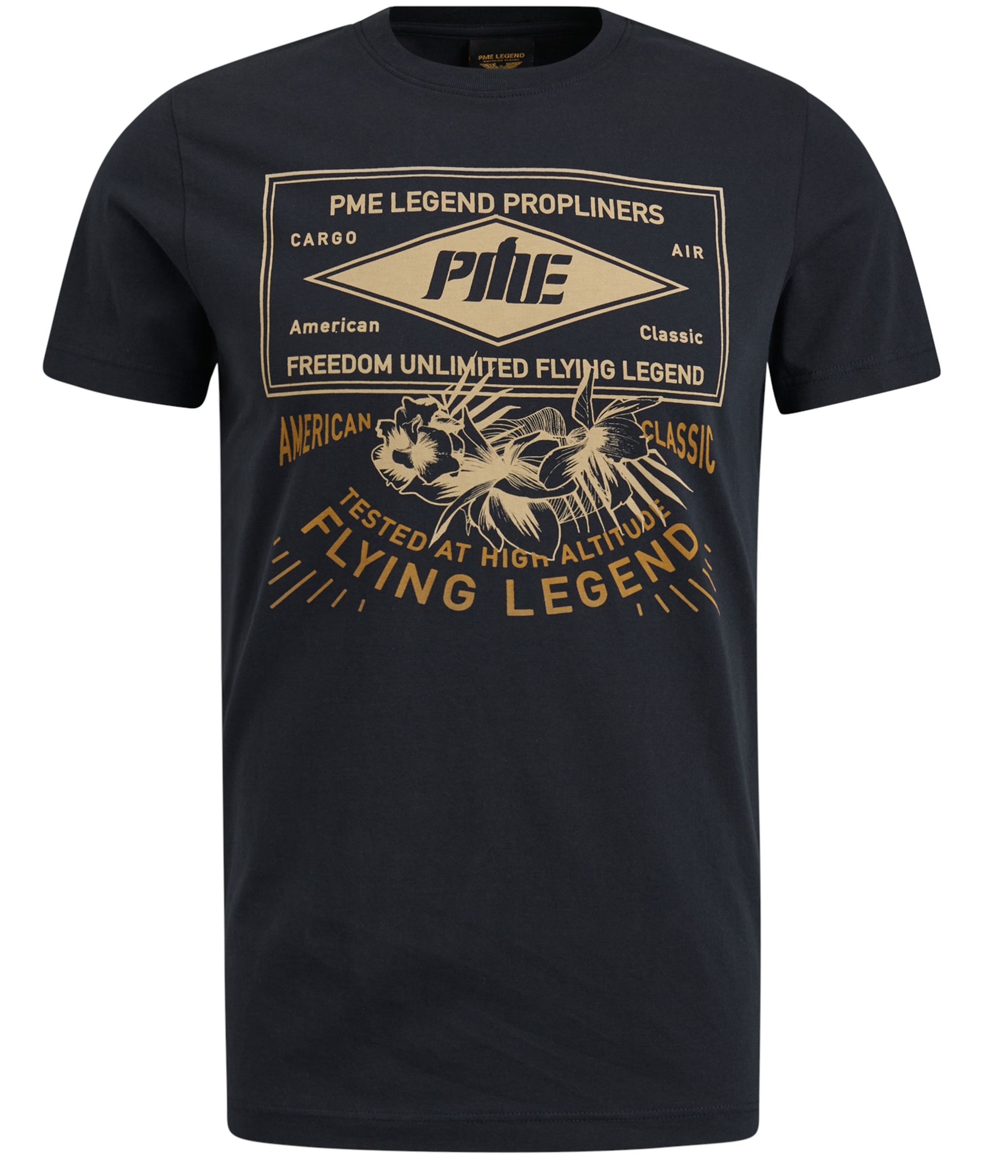 PME Legend T-shirt KM Blauw 085646-001-L