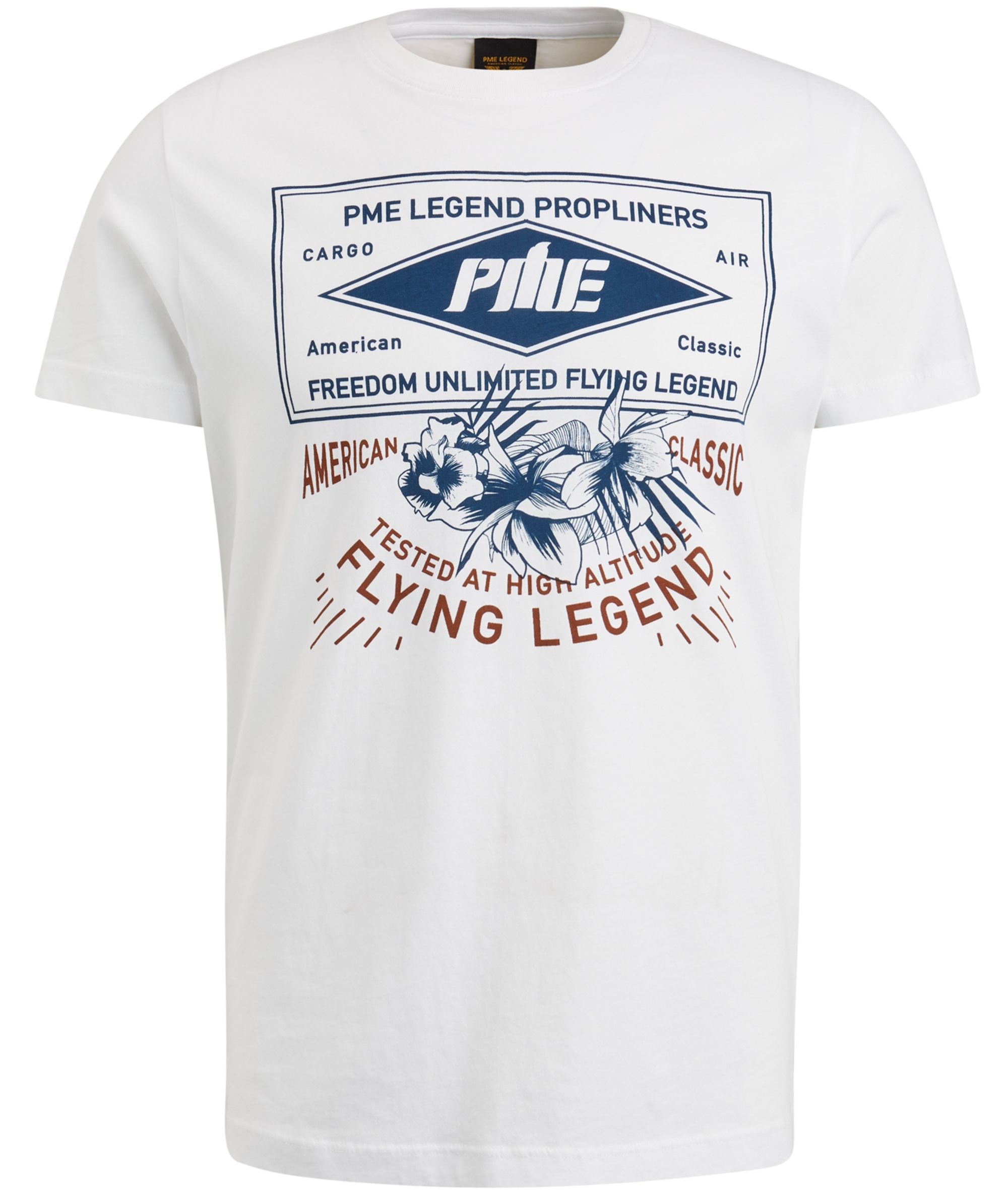 PME Legend T-shirt KM Wit 085648-001-L