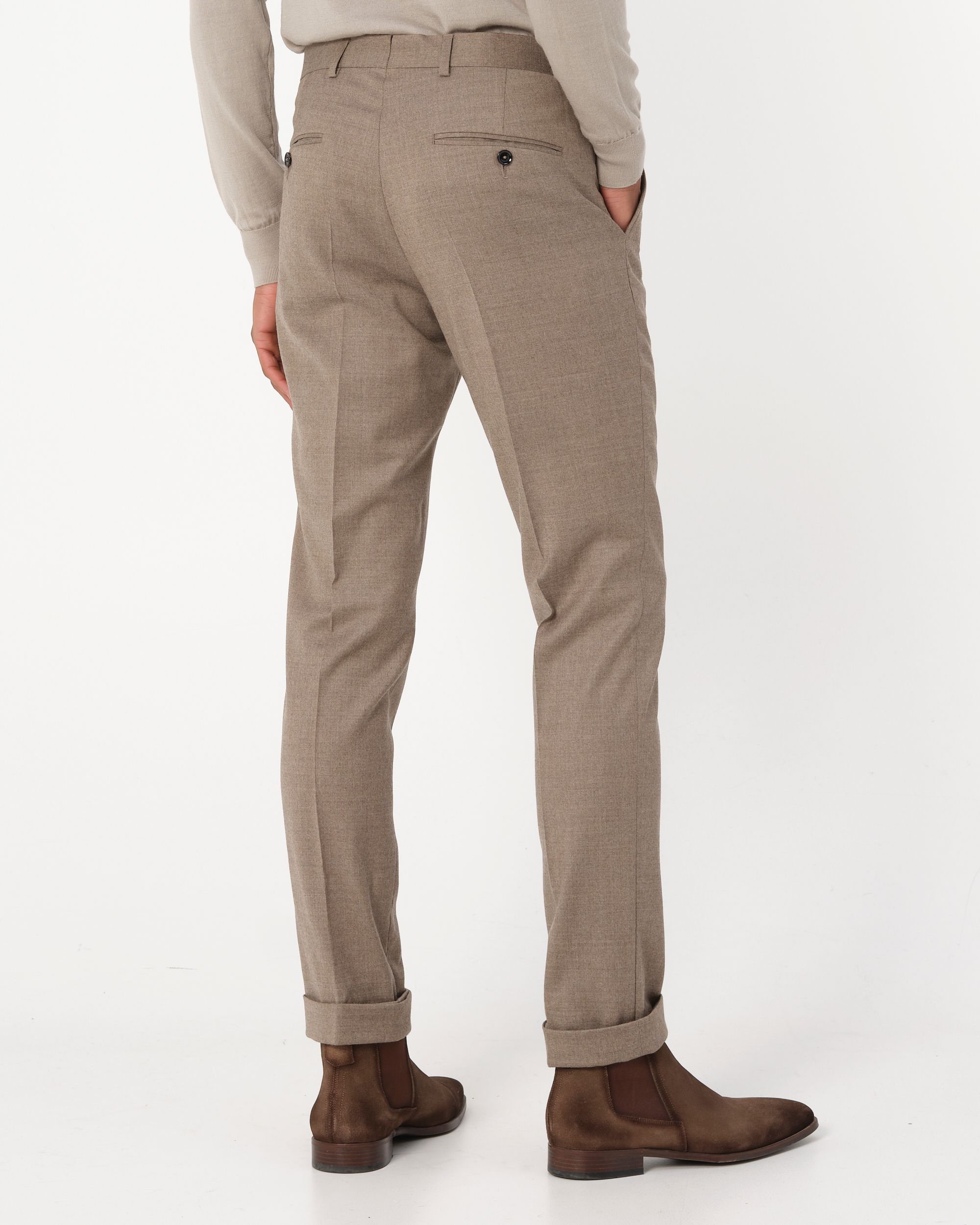 Dutch Dandies Mix & Match Pantalon Lichtbruin uni 085962-003-46